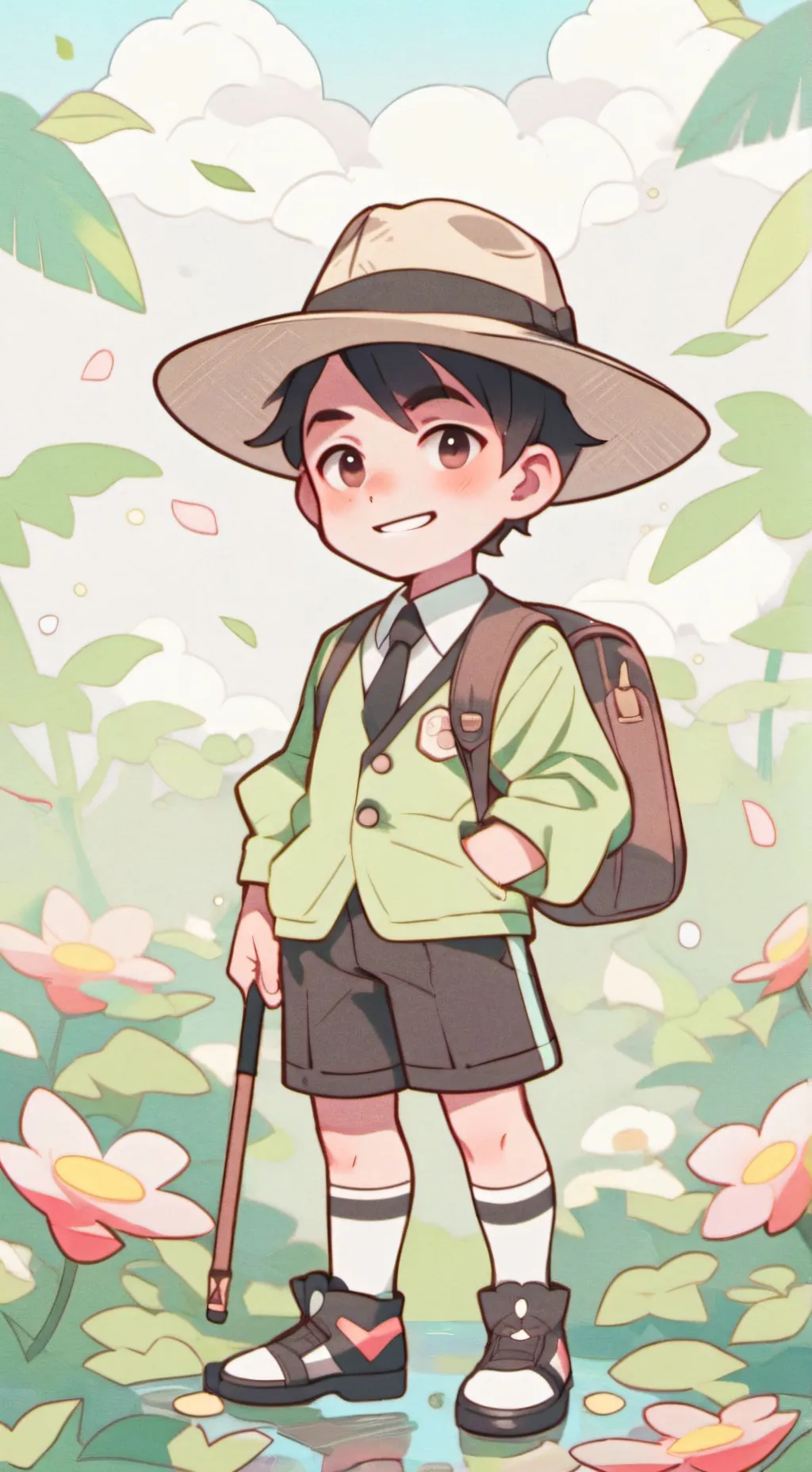 ai character: dark x(salamandra) background