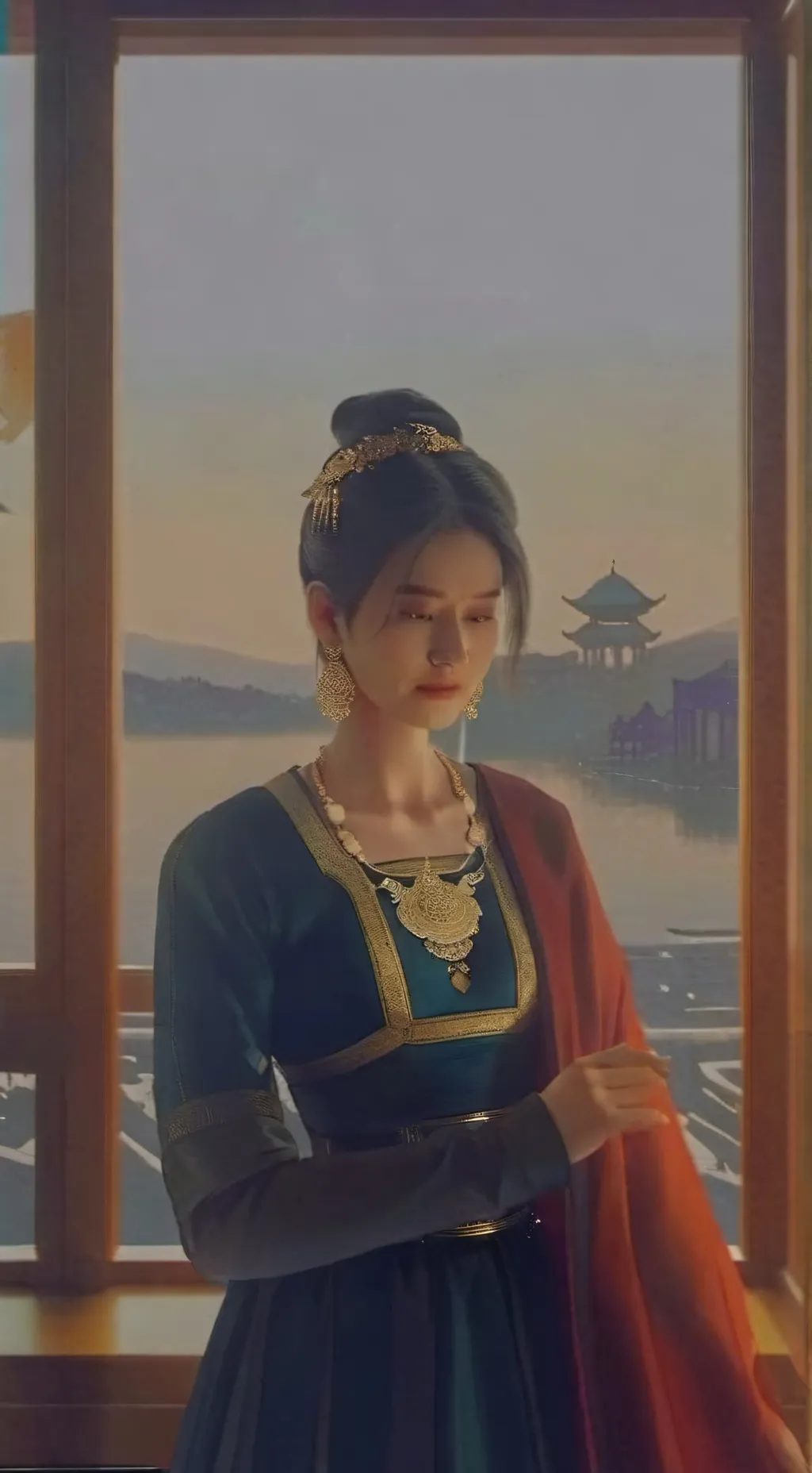 ai character: Grace background