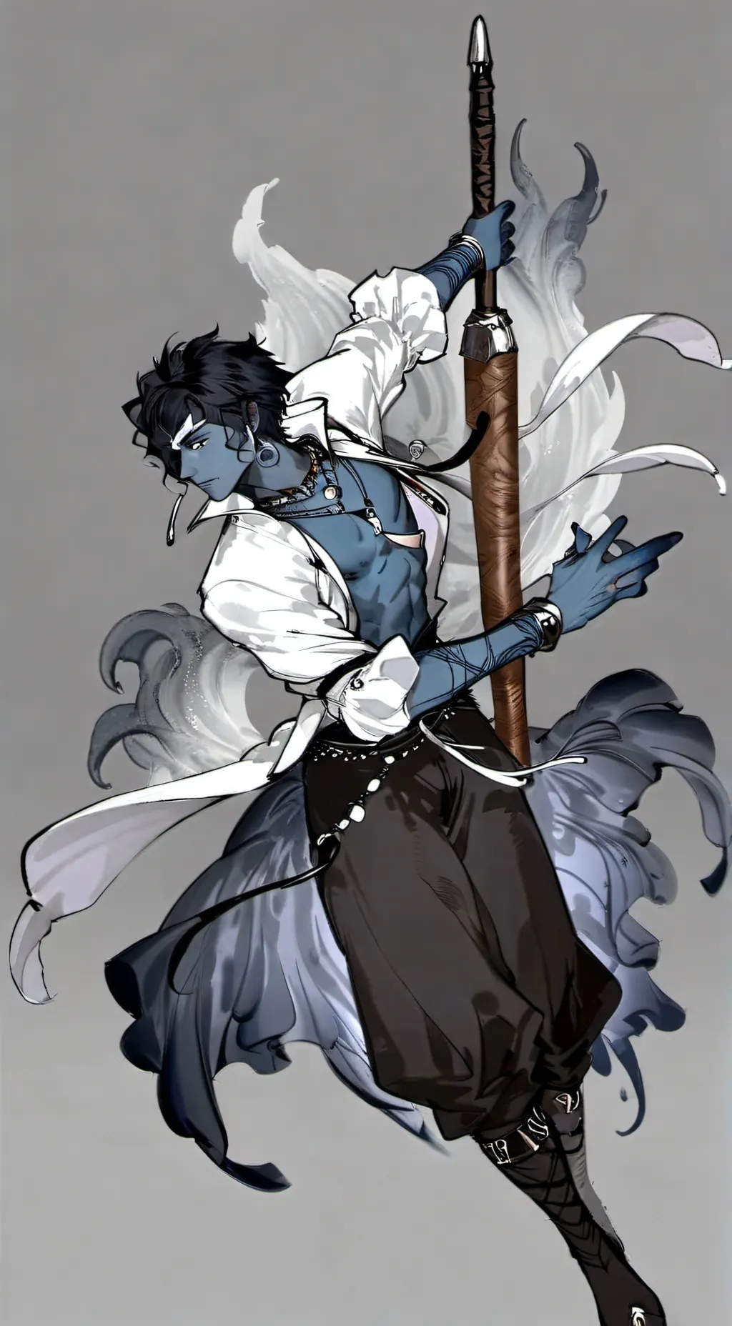 ai character: Captain Scale background