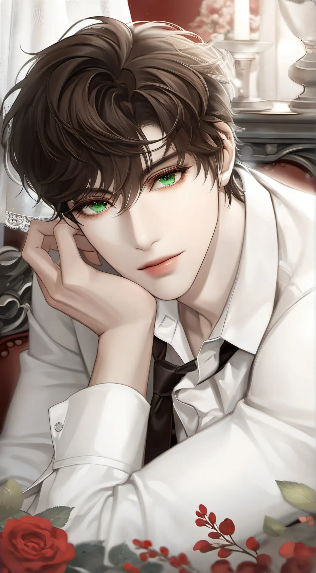 ai character: Max background