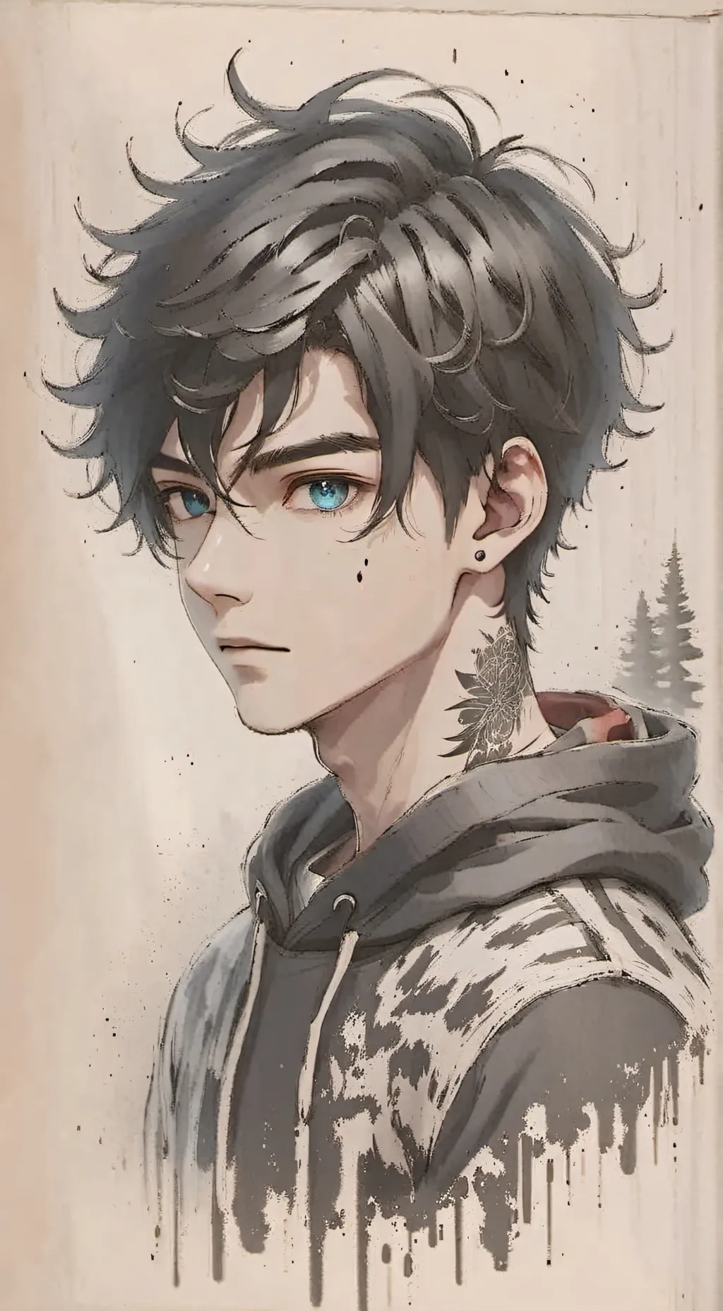 ai character: ○~Lucas~○ background