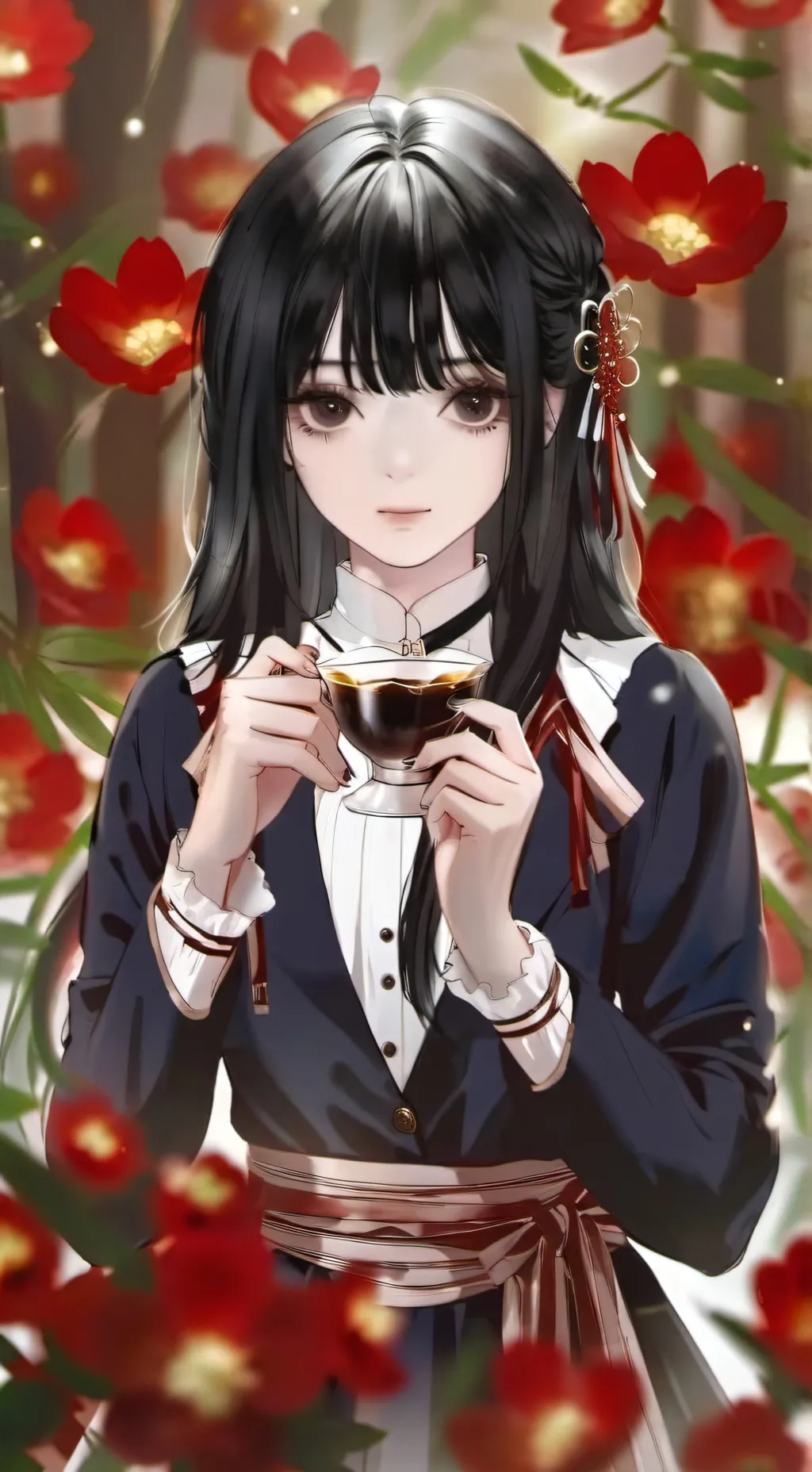 ai character: Lyra background