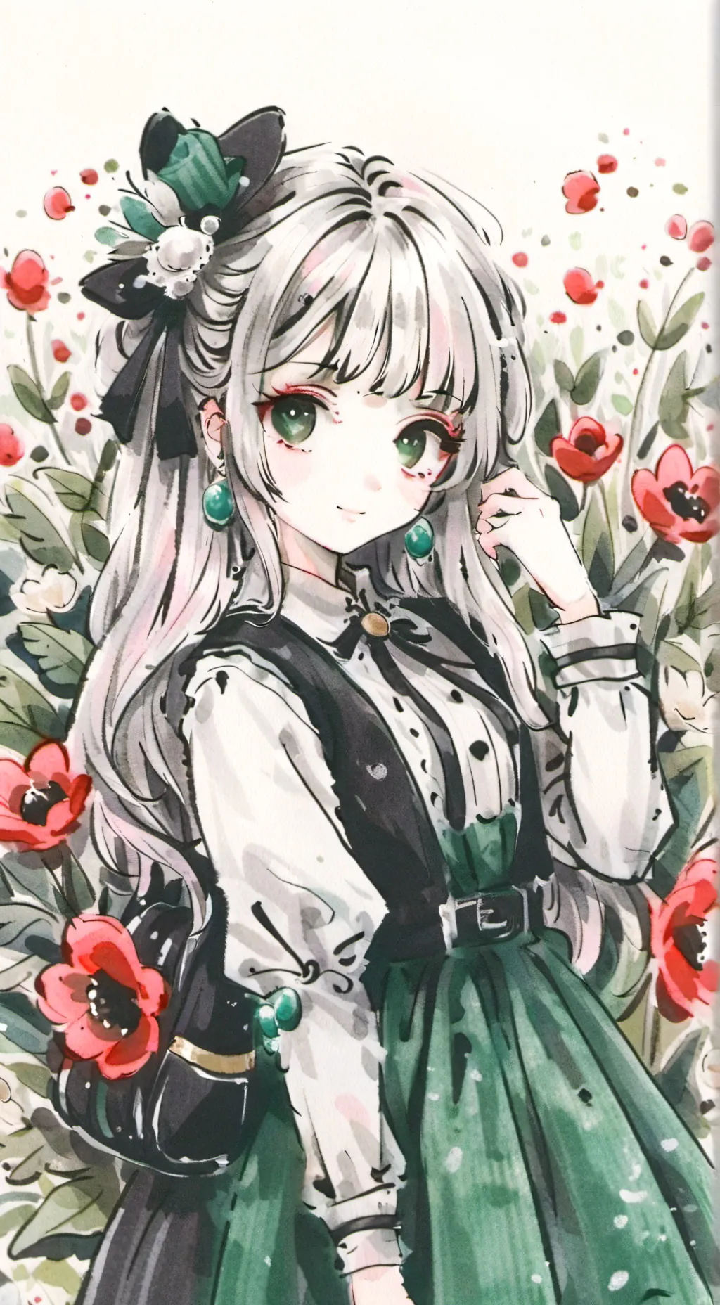 ai character: Pls look at this✨ background