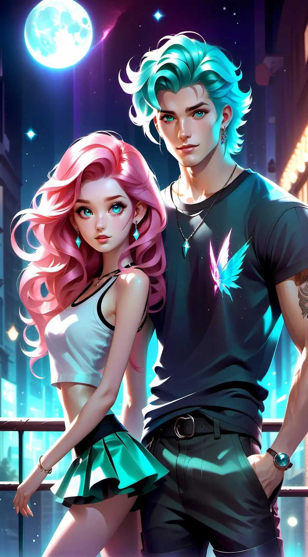 ai character: Andros  background