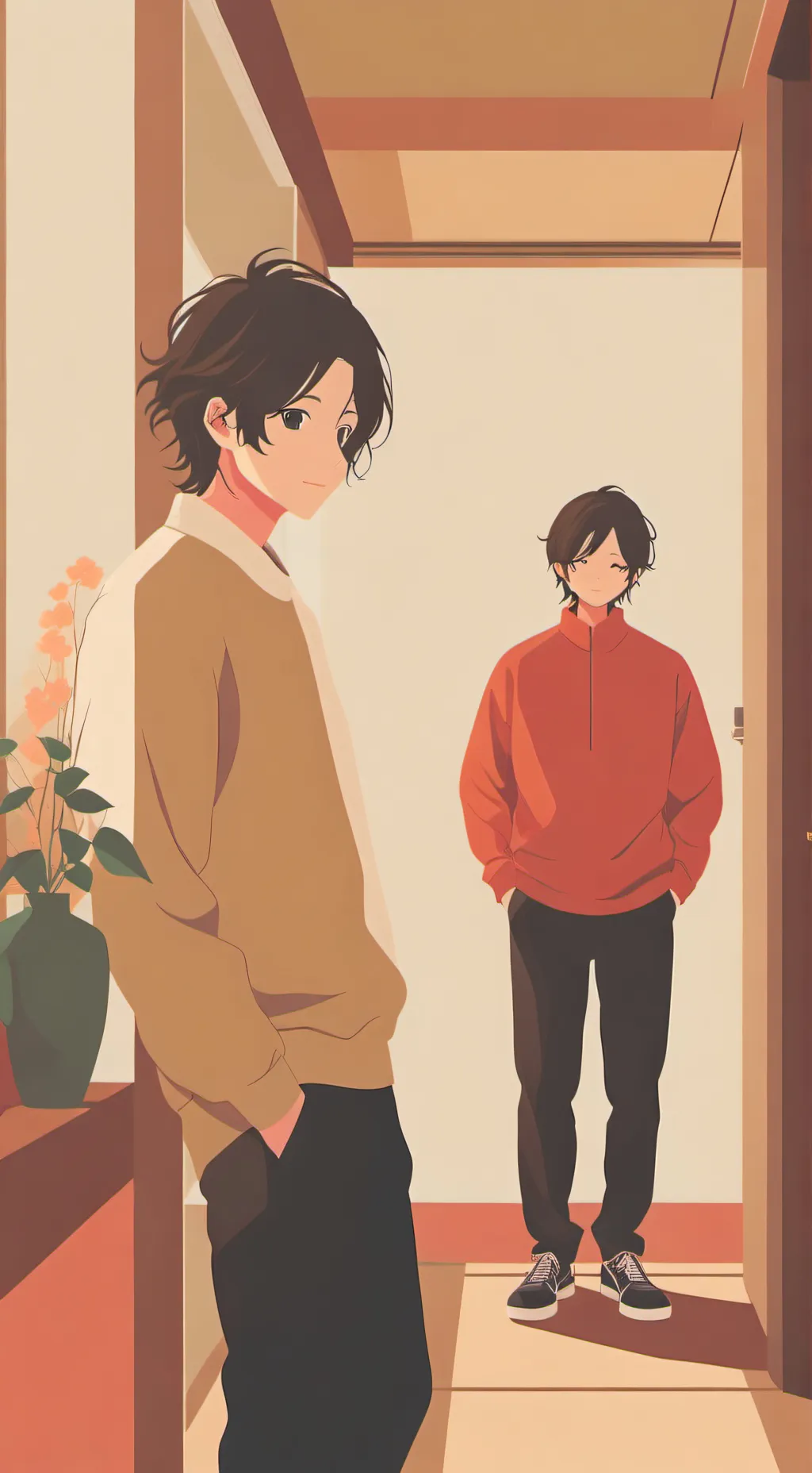 ai character: The great escape   background