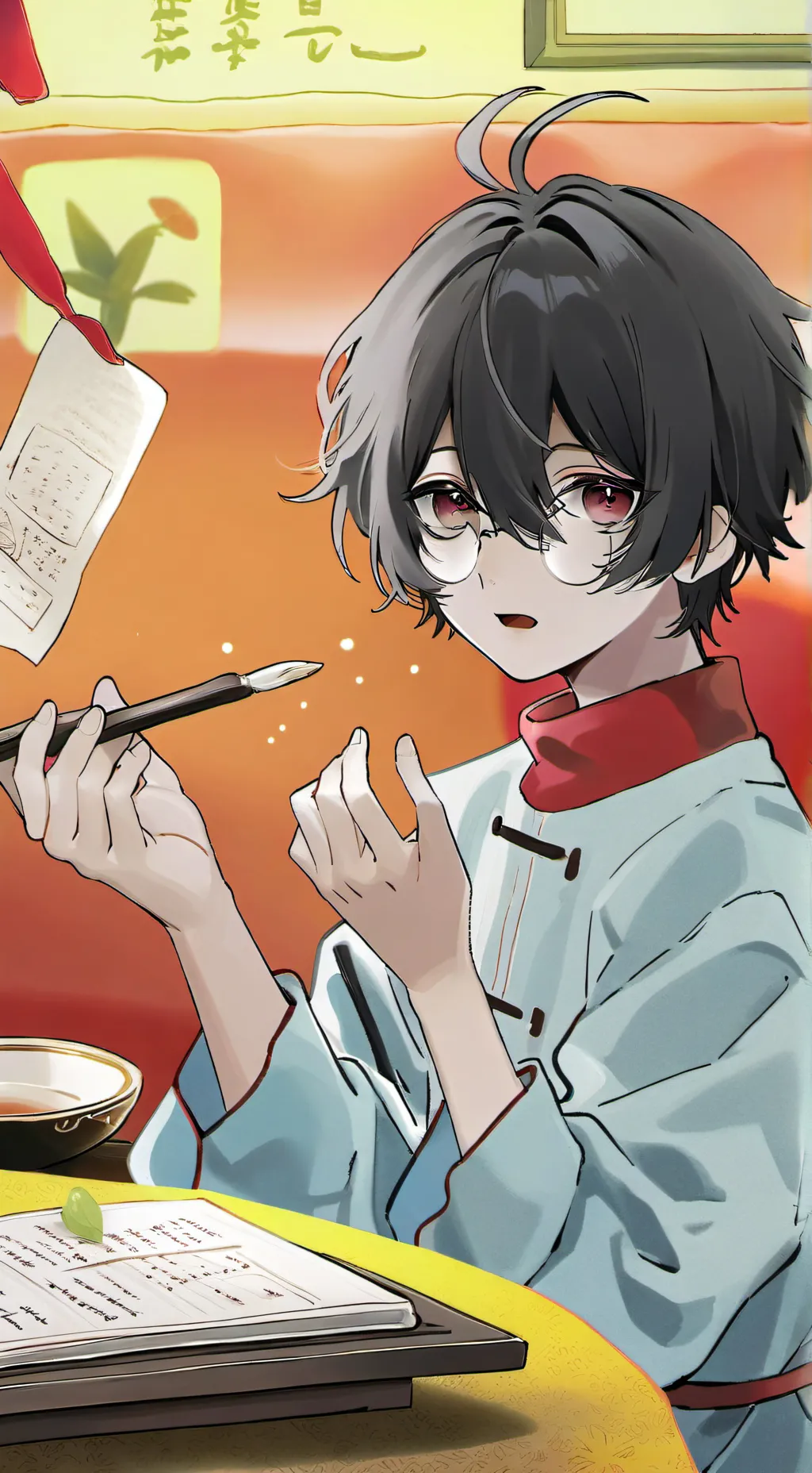 ai character: hatzu background