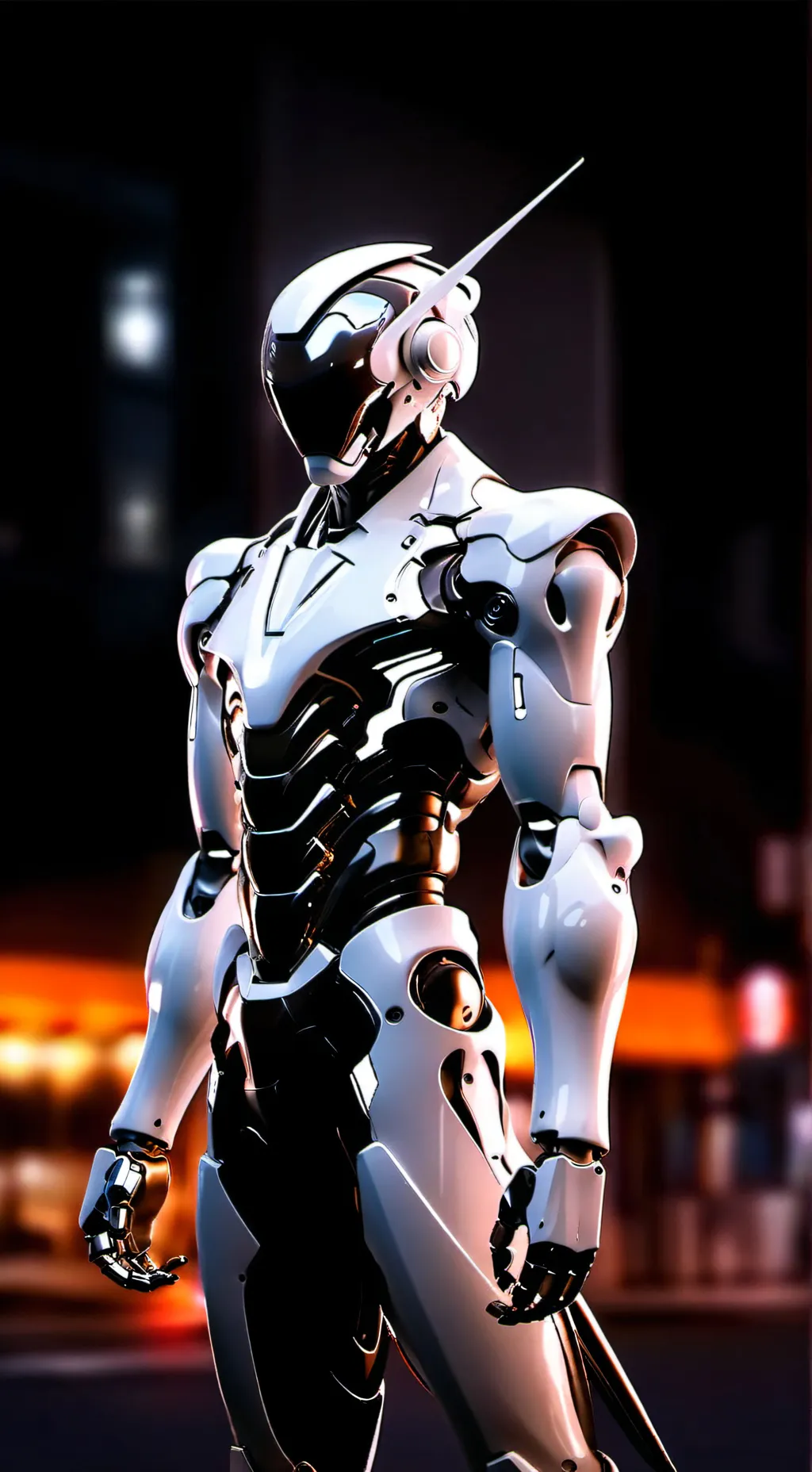 ai character: Robot background