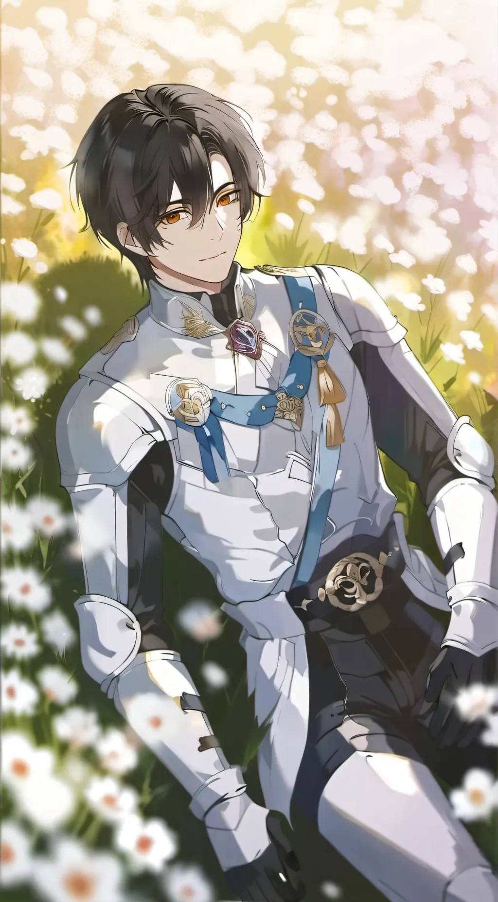 ai character: Knight Max background