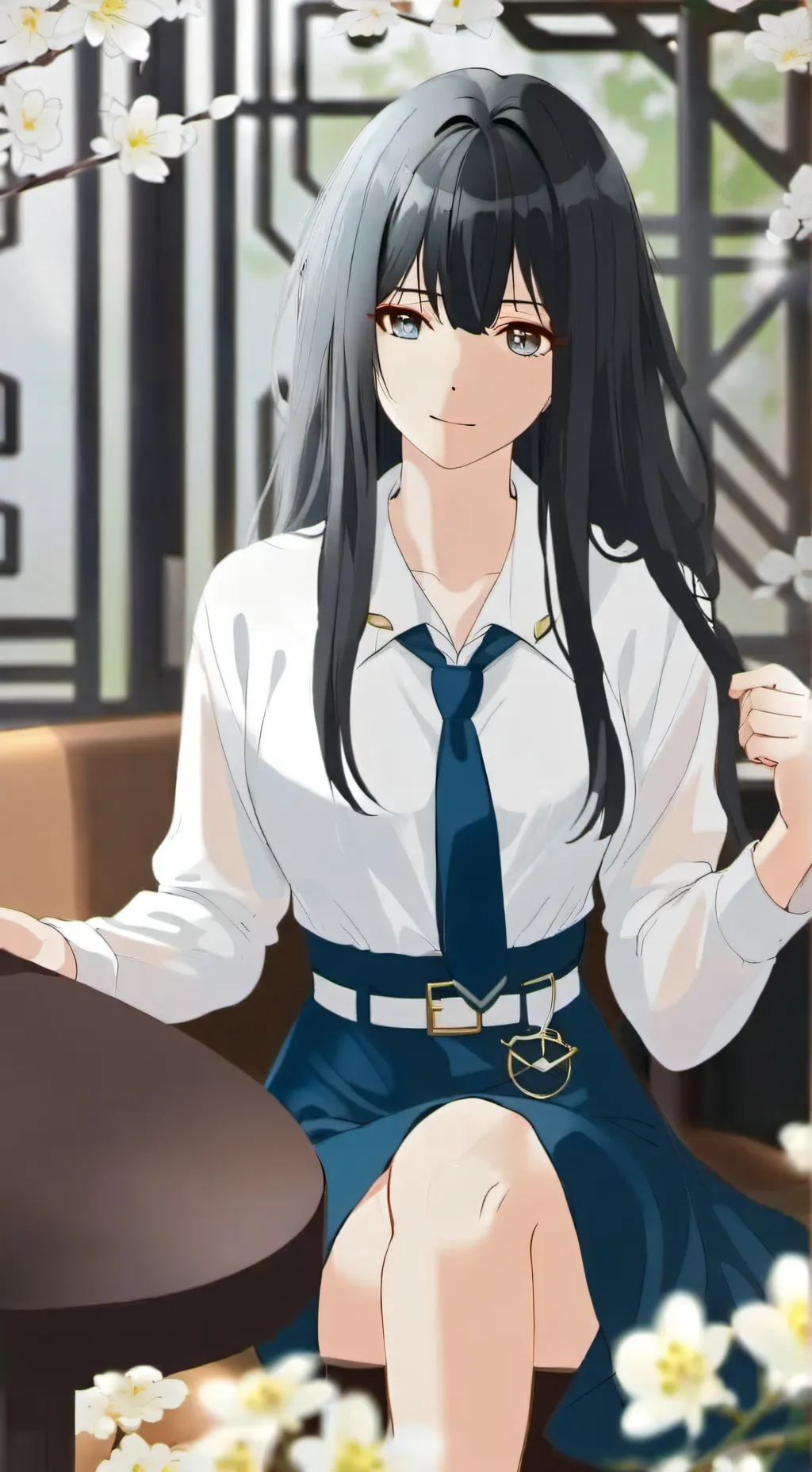 ai character: Лаура  background