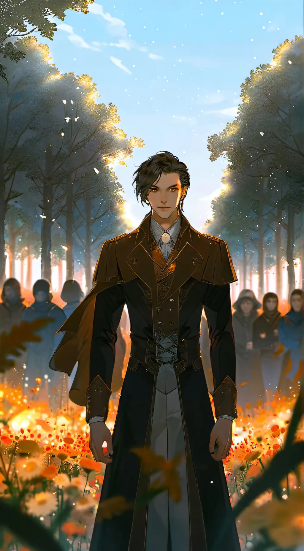 ai character: Léonard background