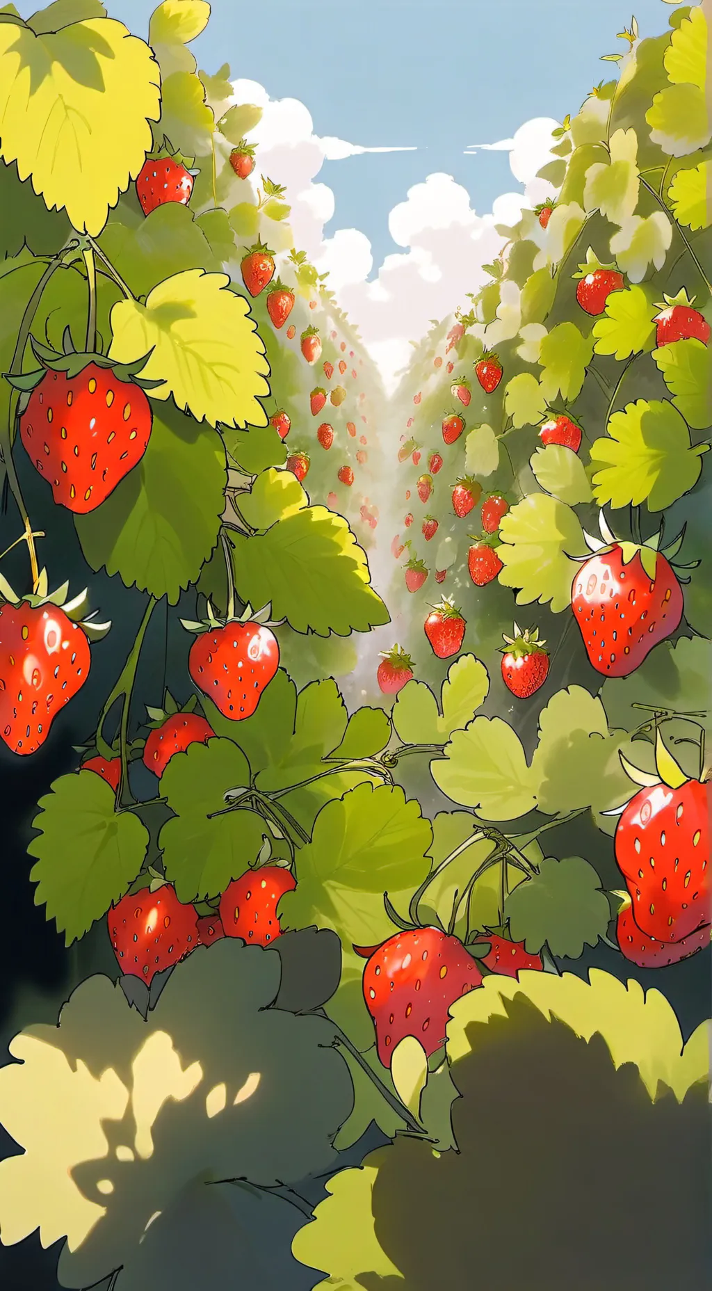 ai character: baking lololol background