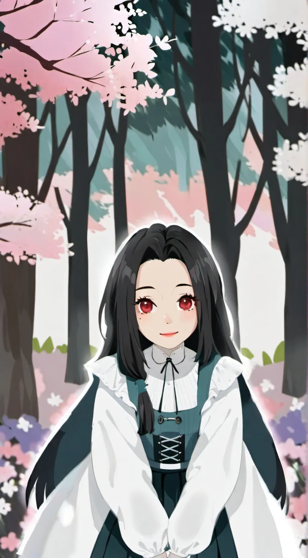 ai character: demon Slayer  background