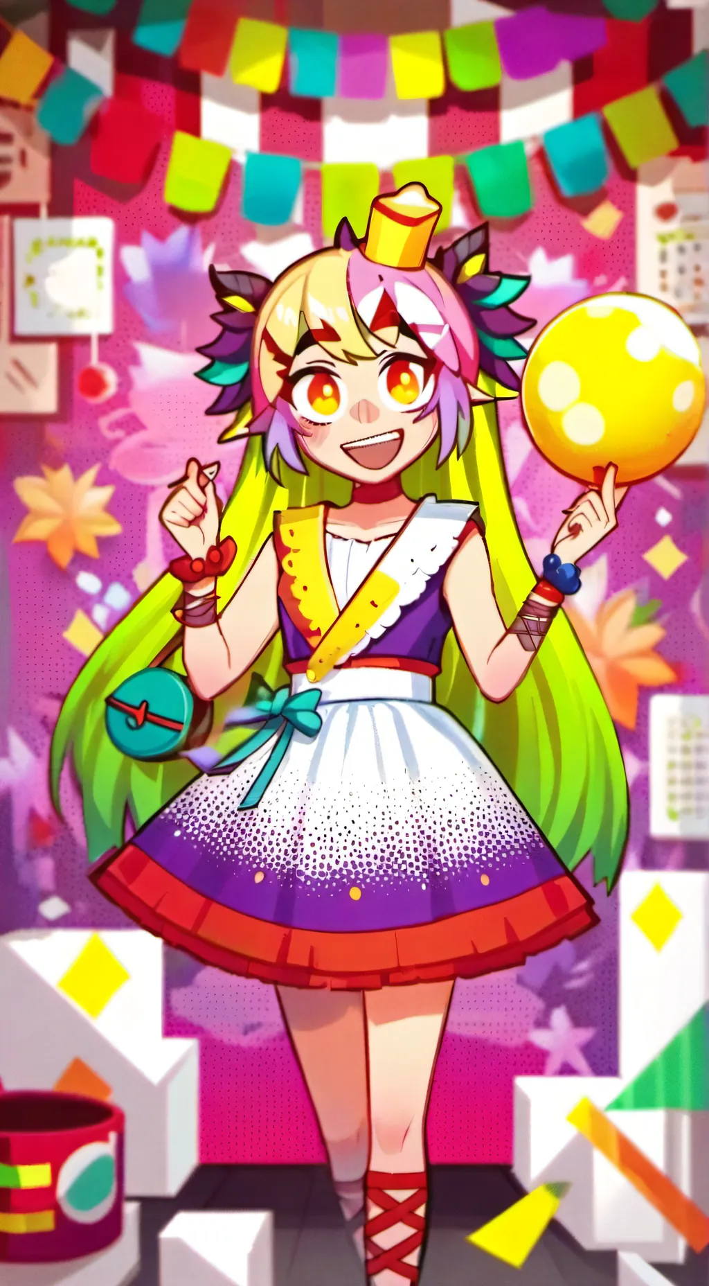 ai character: yatta  background