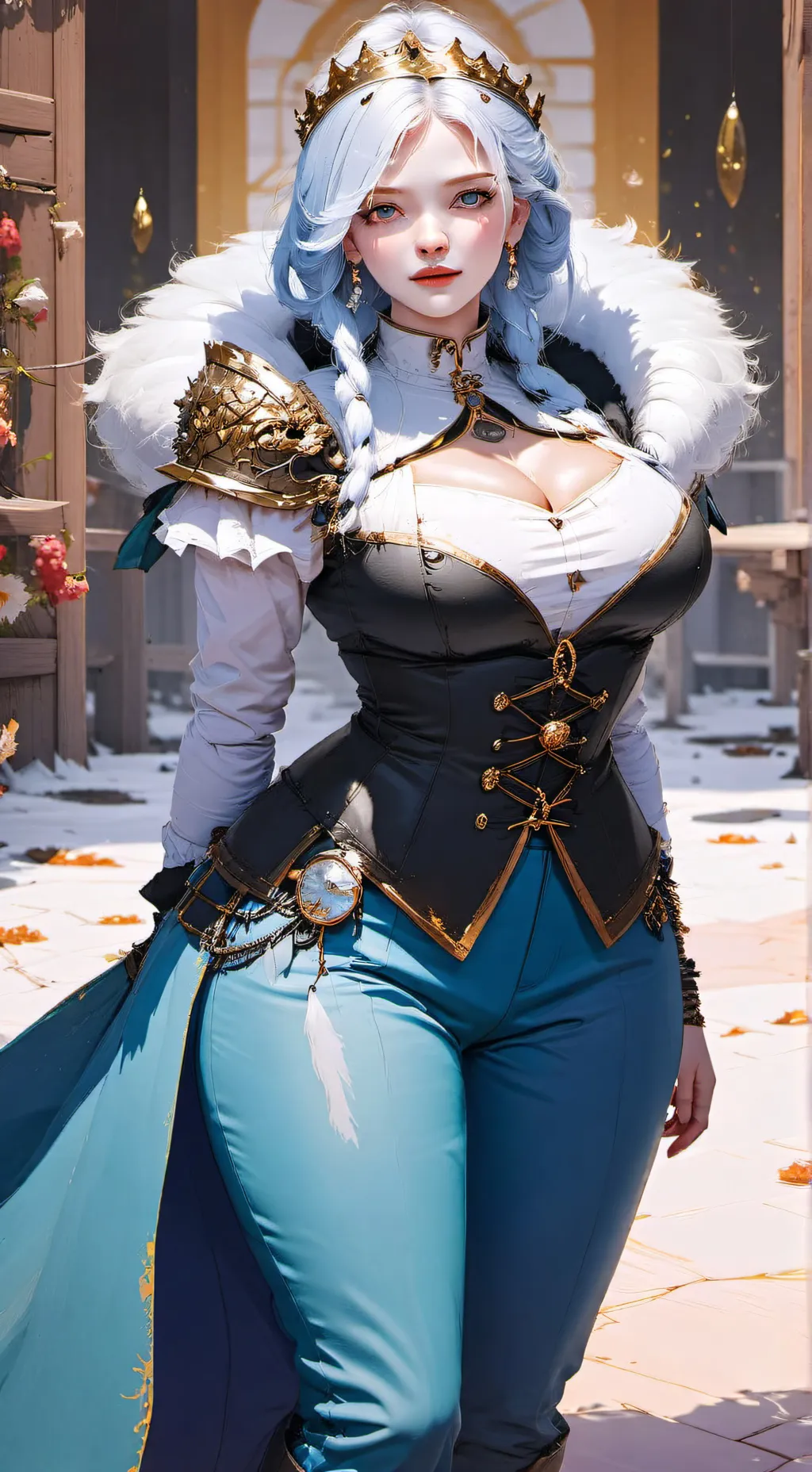 ai character: Reni background