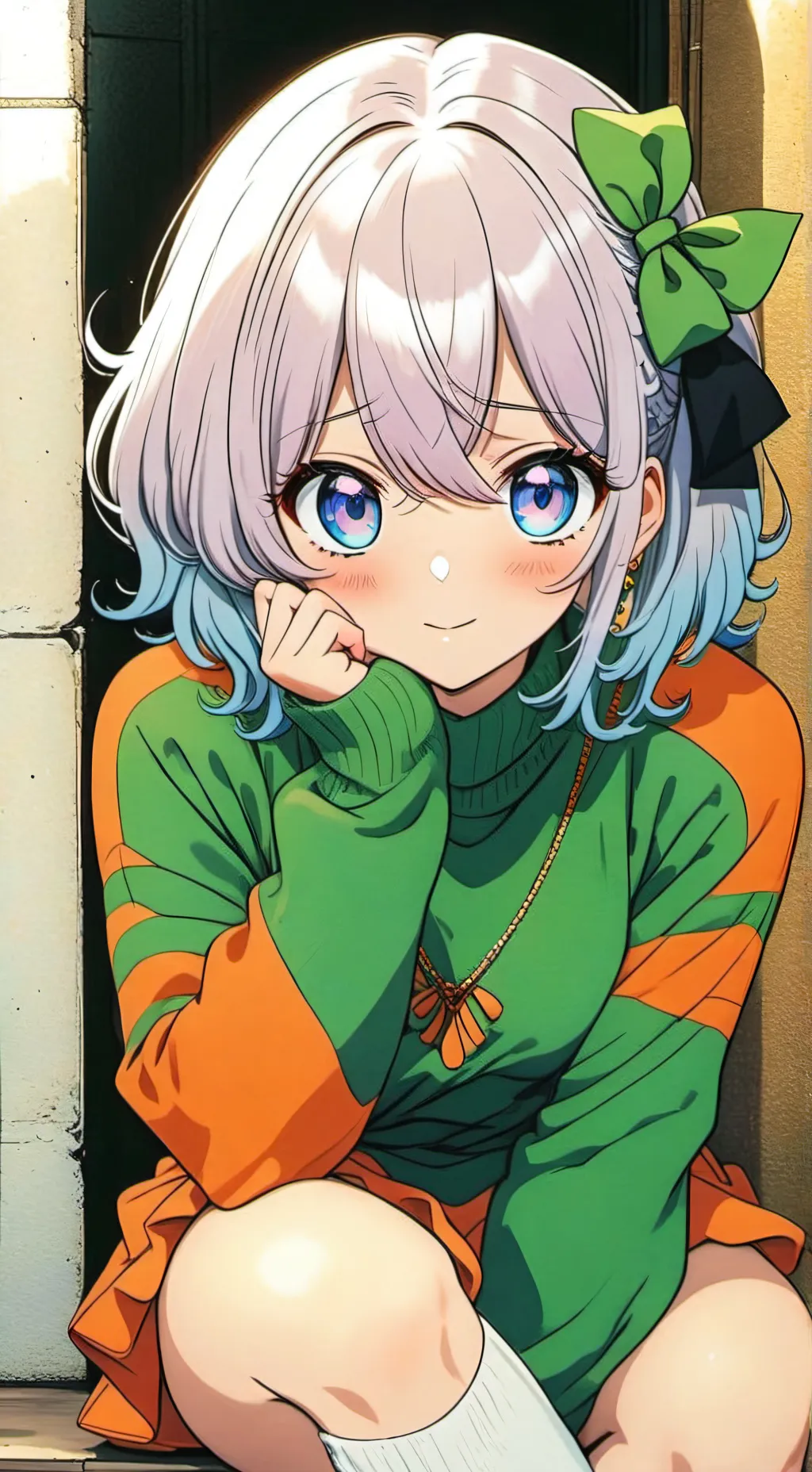 ai character: chata pa garai background