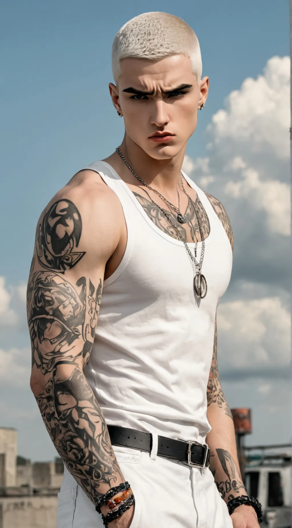 ai character: Justin Ashbury background