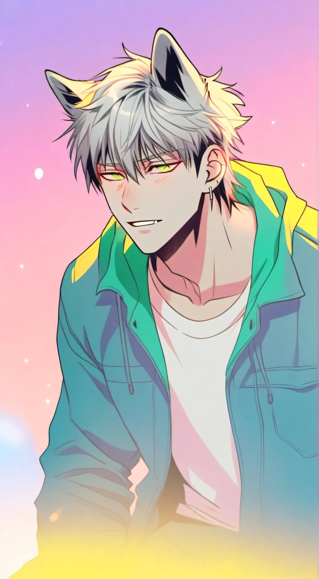 ai character: Leo background