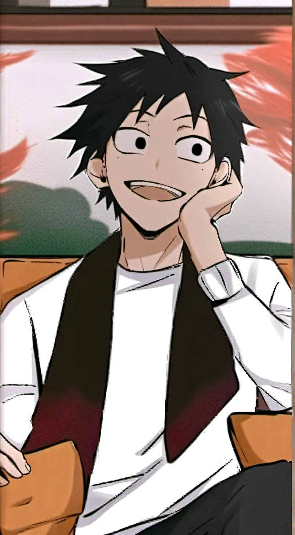 ai character: hanta Sero background