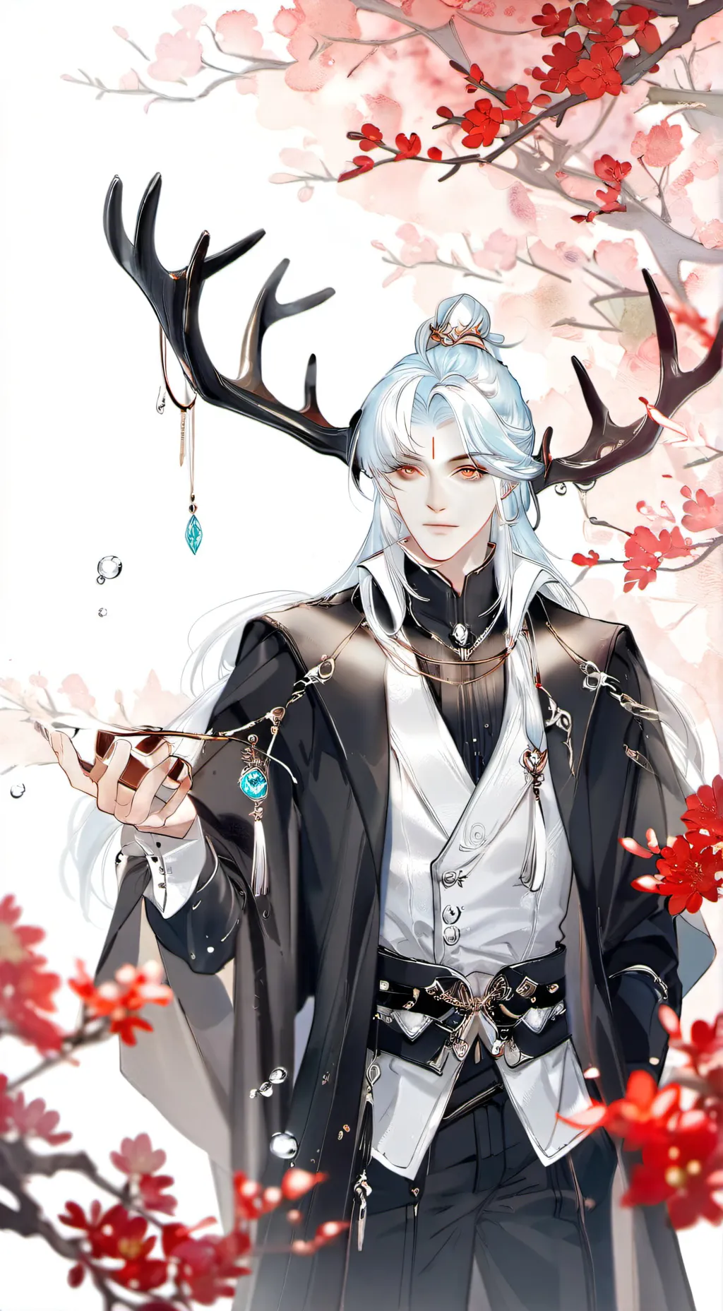 ai character: Love beyond background