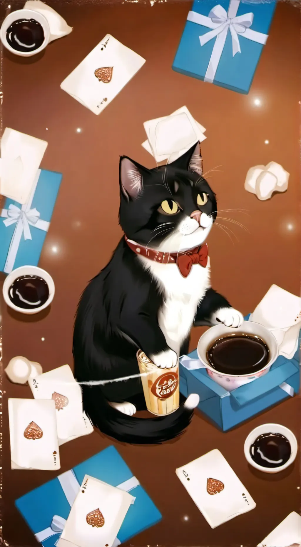 ai character: GatoChico background