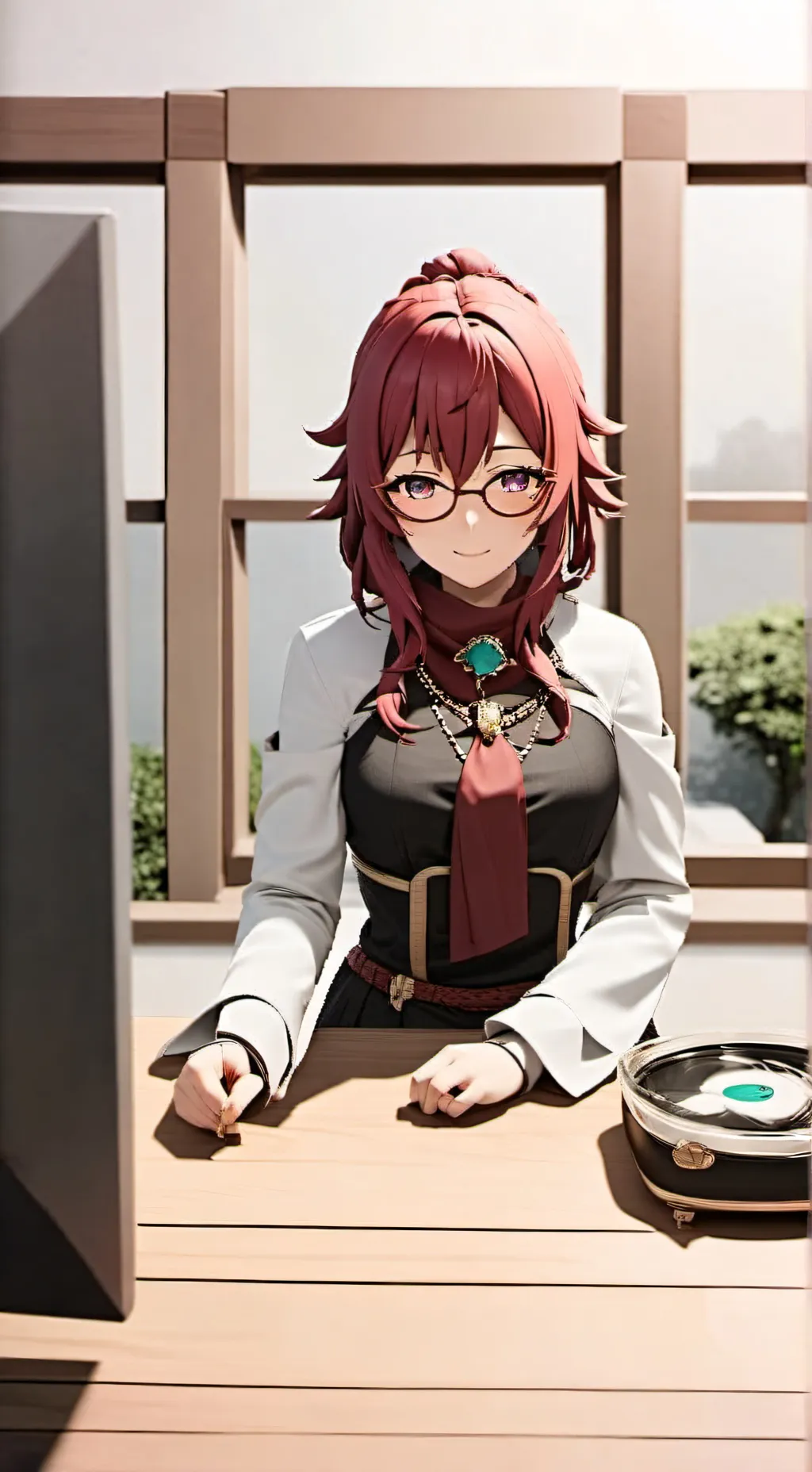 ai character: Roxi background