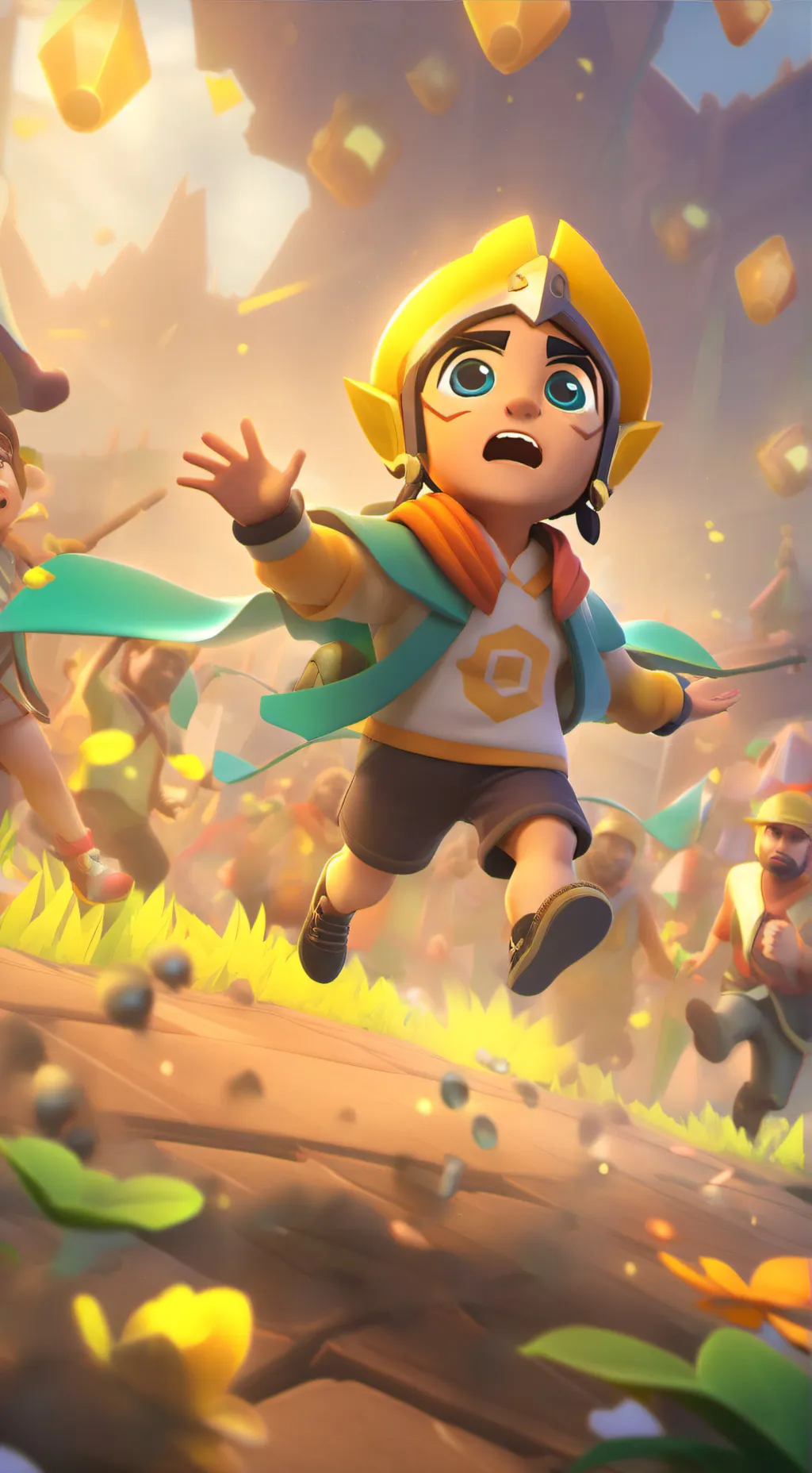 ai character: Cringe kid background