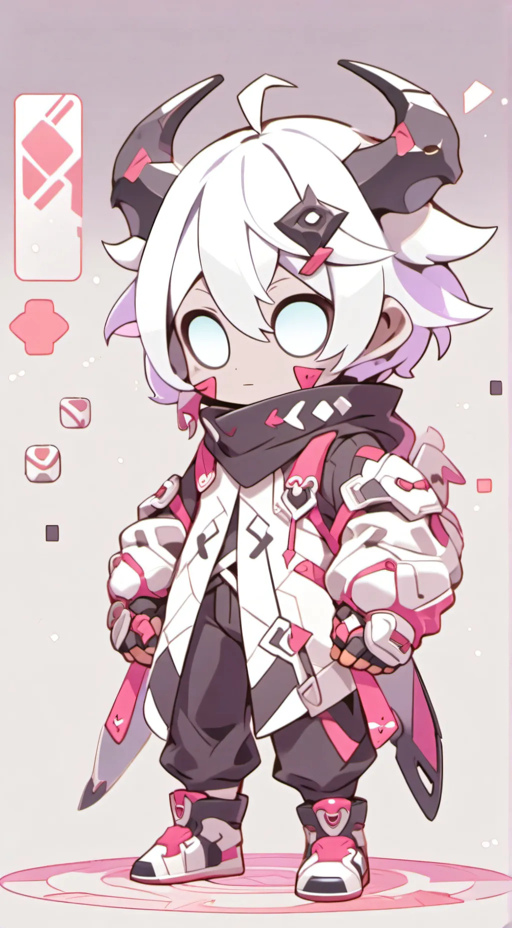 ai character: evil giant zeno  background