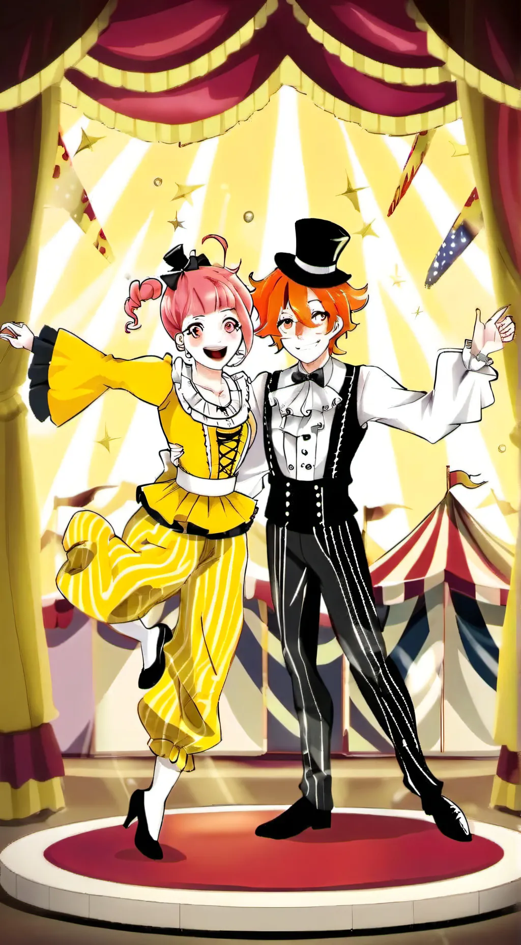 ai character: funnycookie background