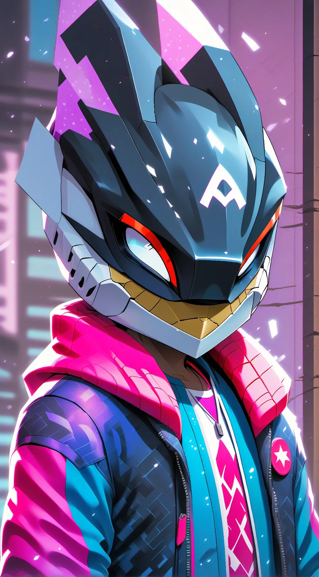 ai character: Эмз background