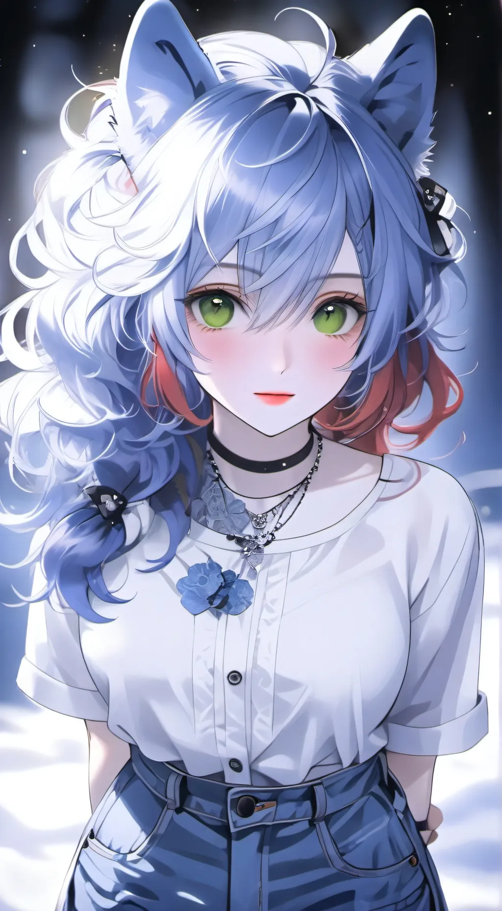 ai character: Catlny background