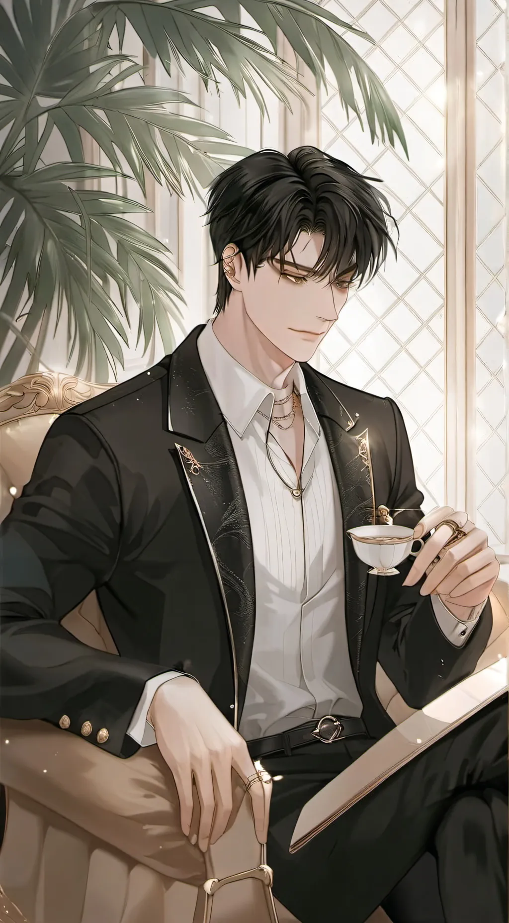 ai character: Luke Hans background