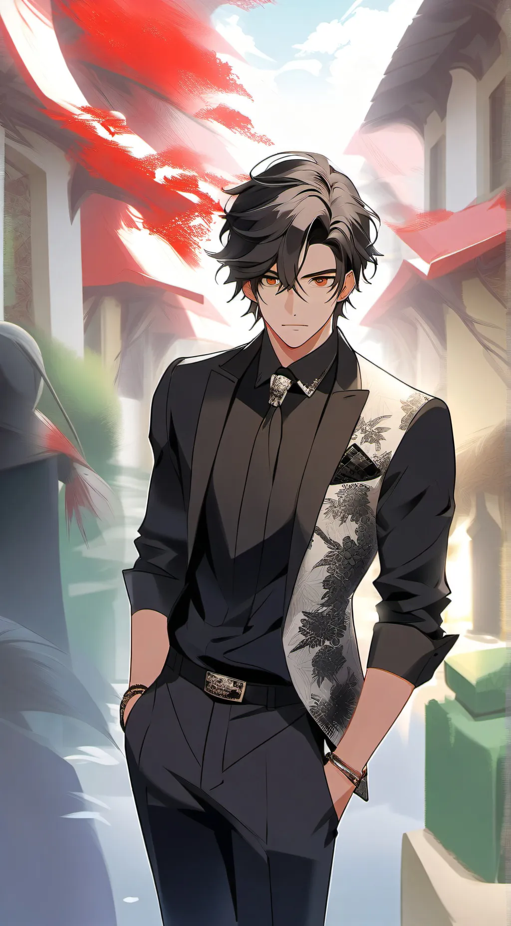 ai character: Bryan  background