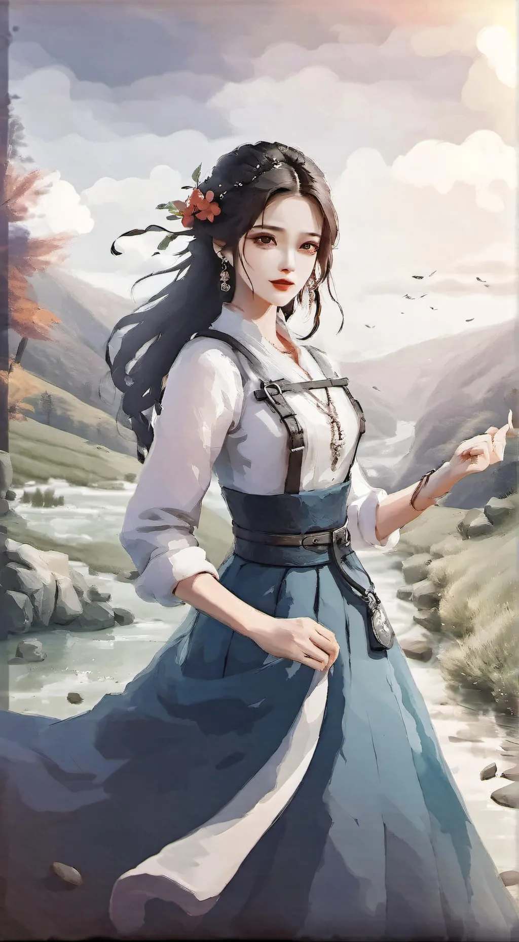 ai character: zoe el gigante  background