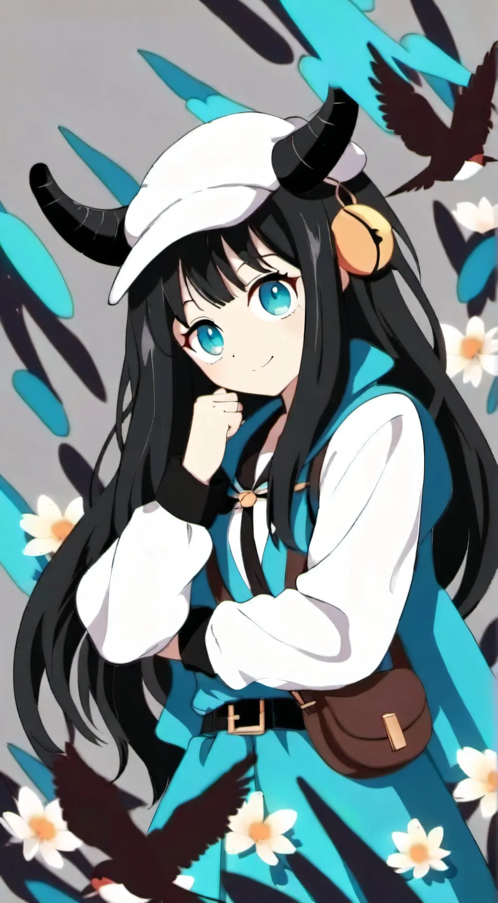 ai character: yui and mui background