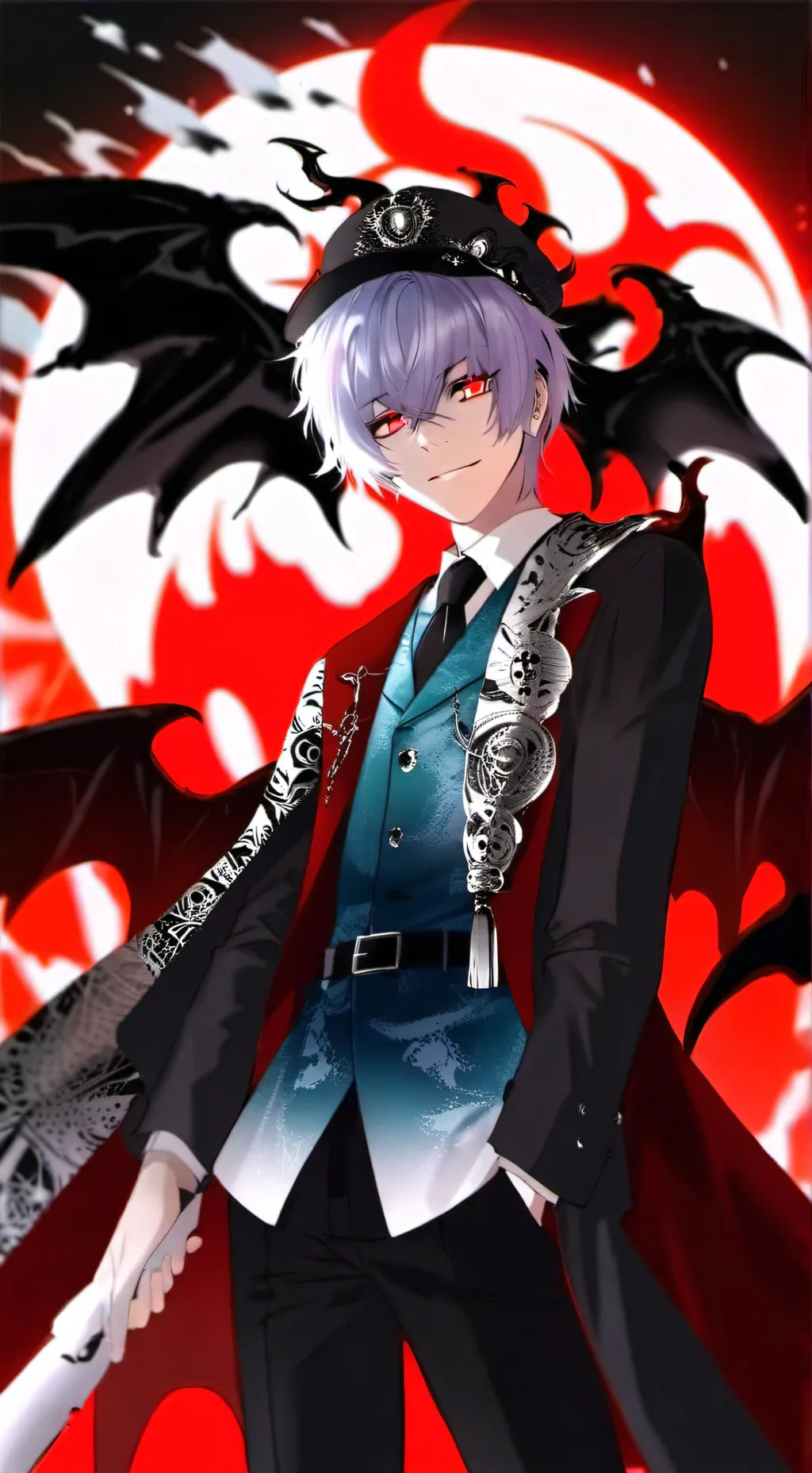 ai character: Vamp background