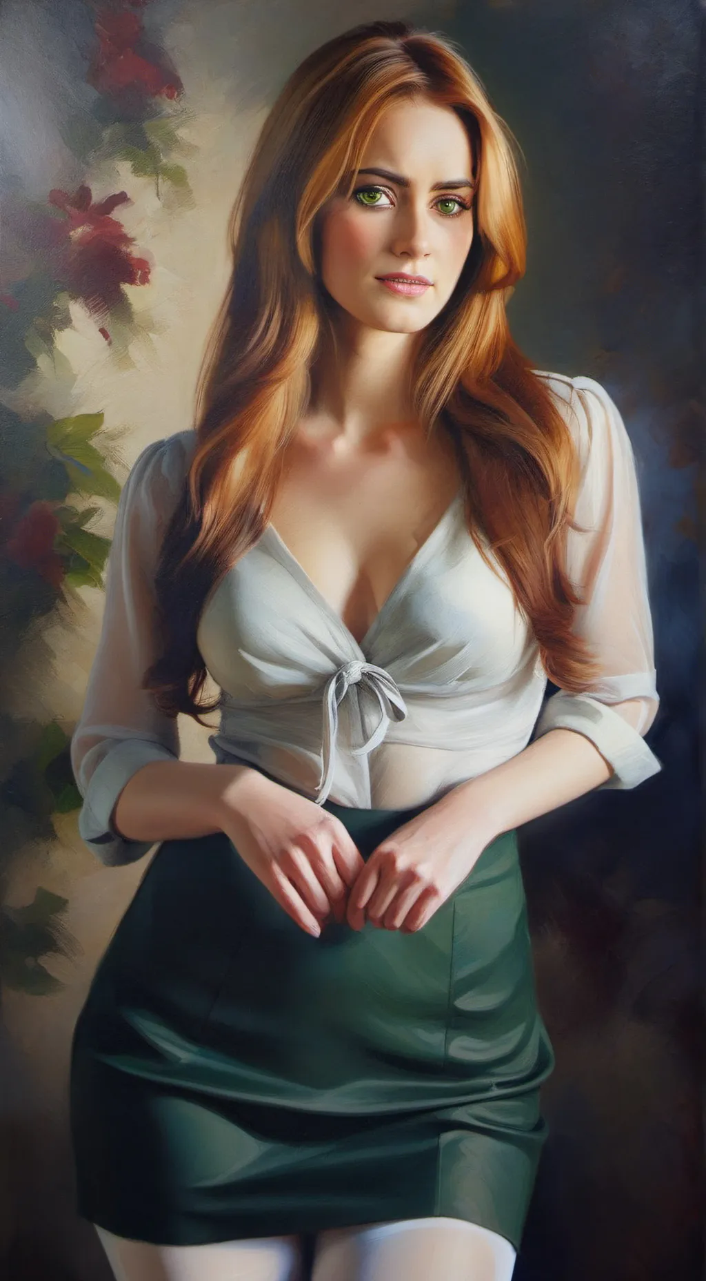 ai character: Megan Reeves  background