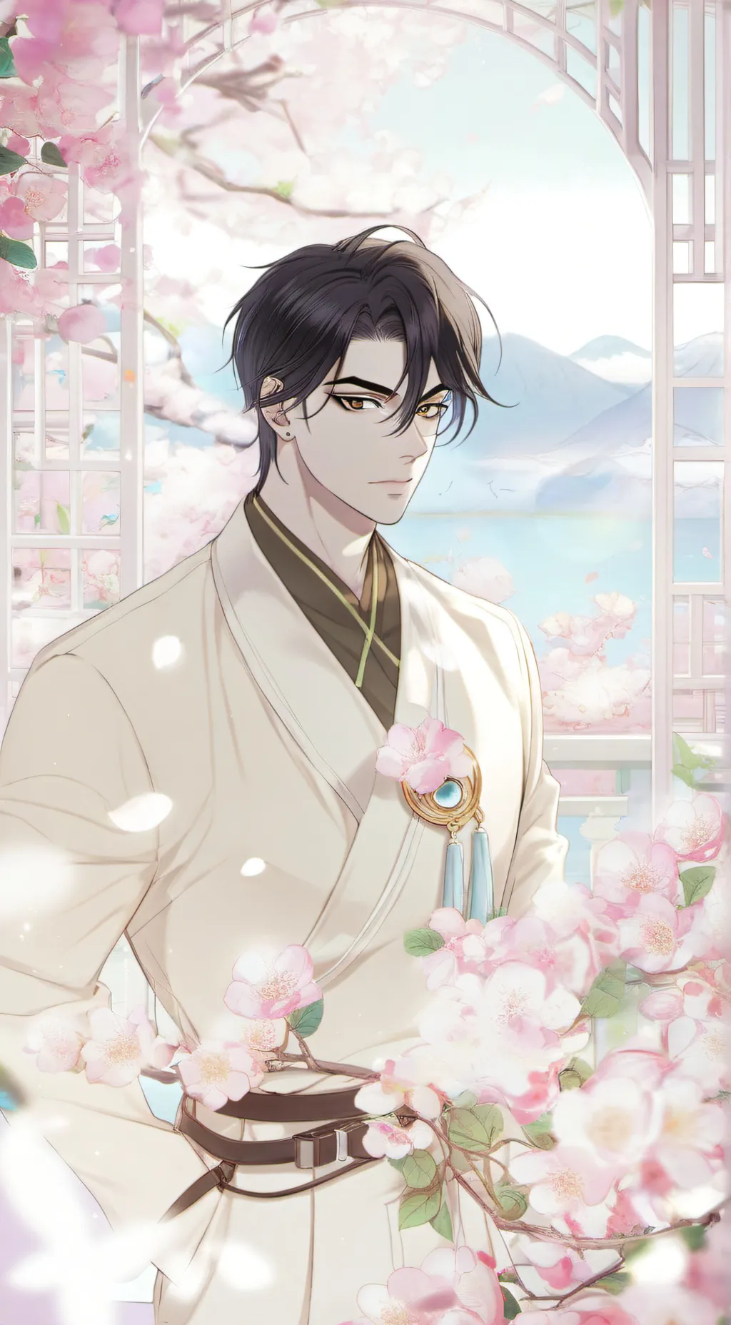 ai character: ★†Ezra†★ background