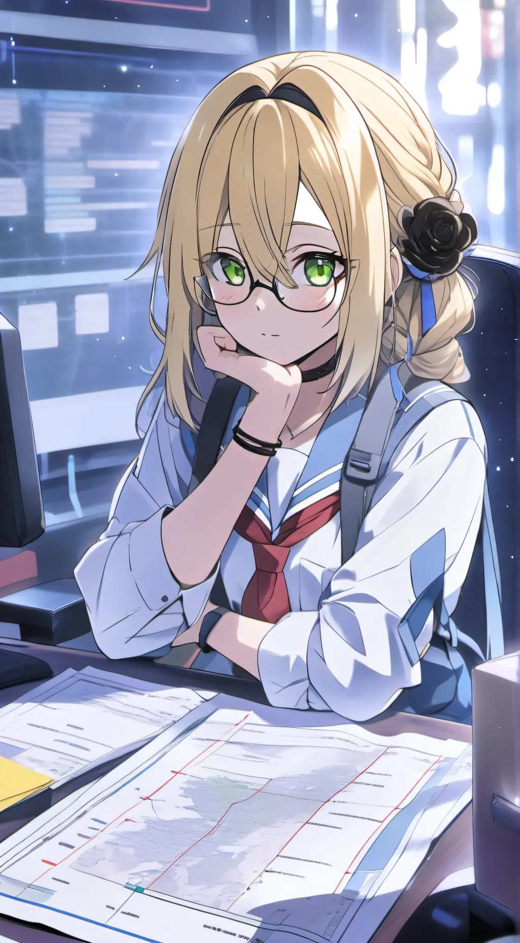 ai character: Kei background