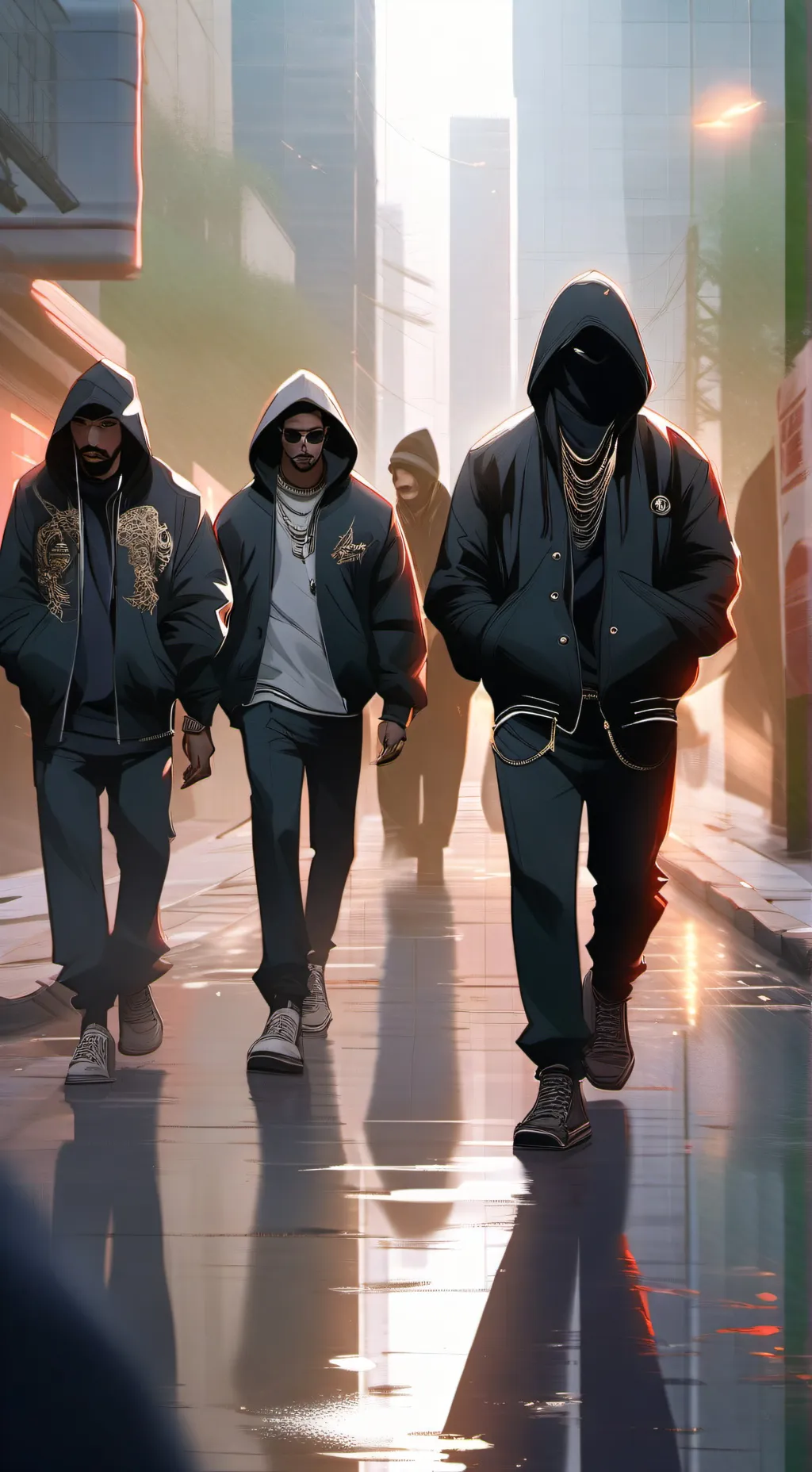 ai character: gangsters background