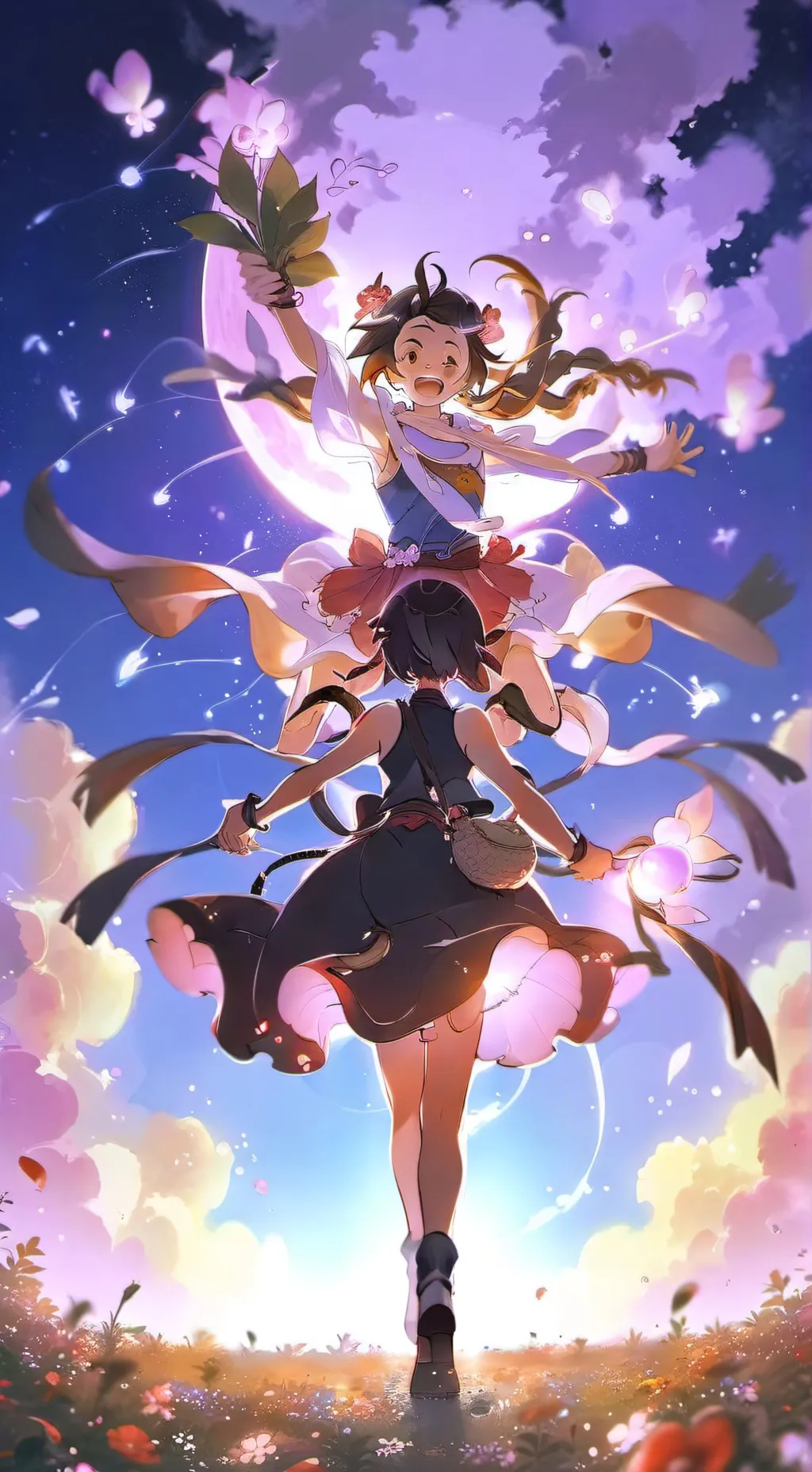 ai character: mha valentines day background