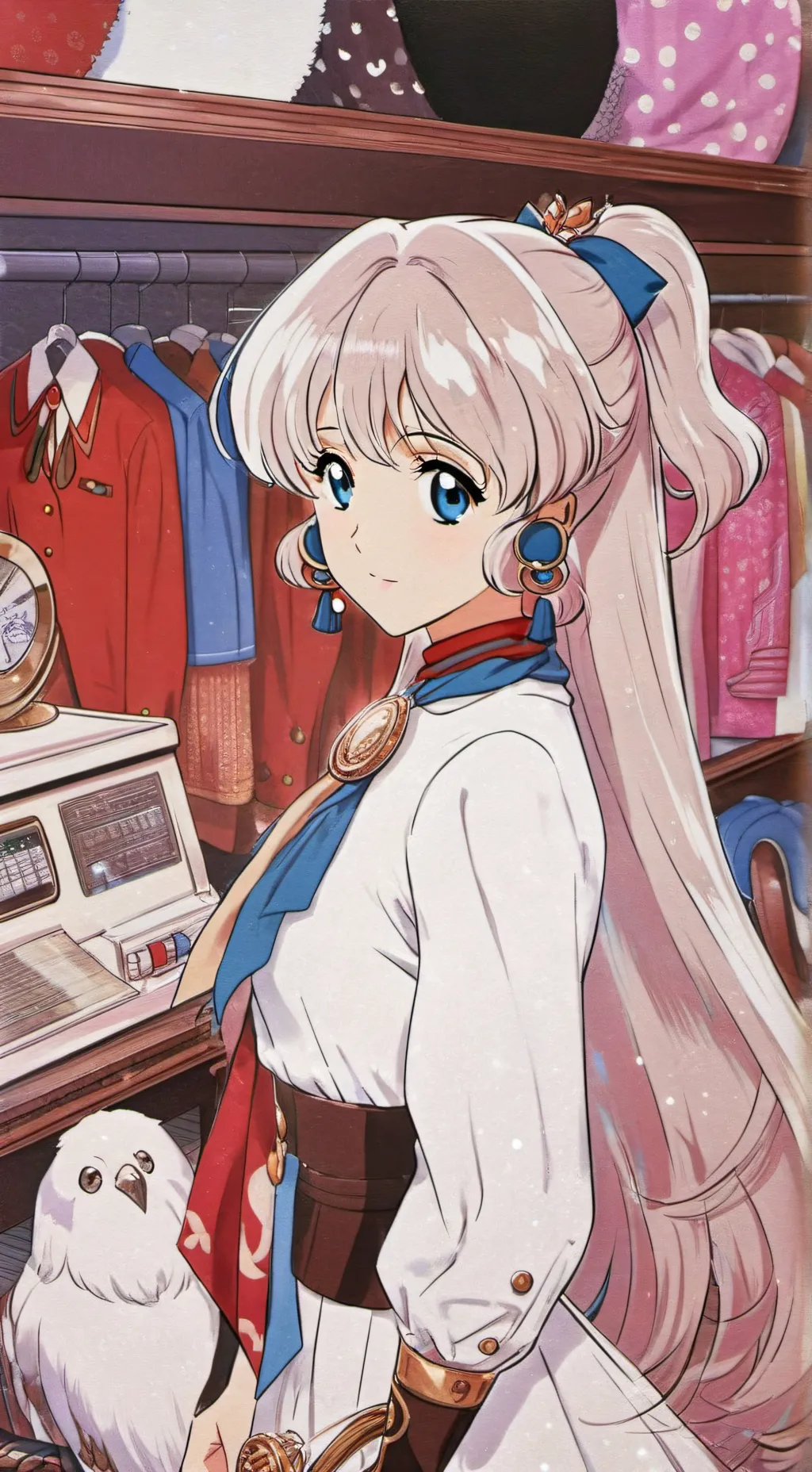 ai character: ana  background