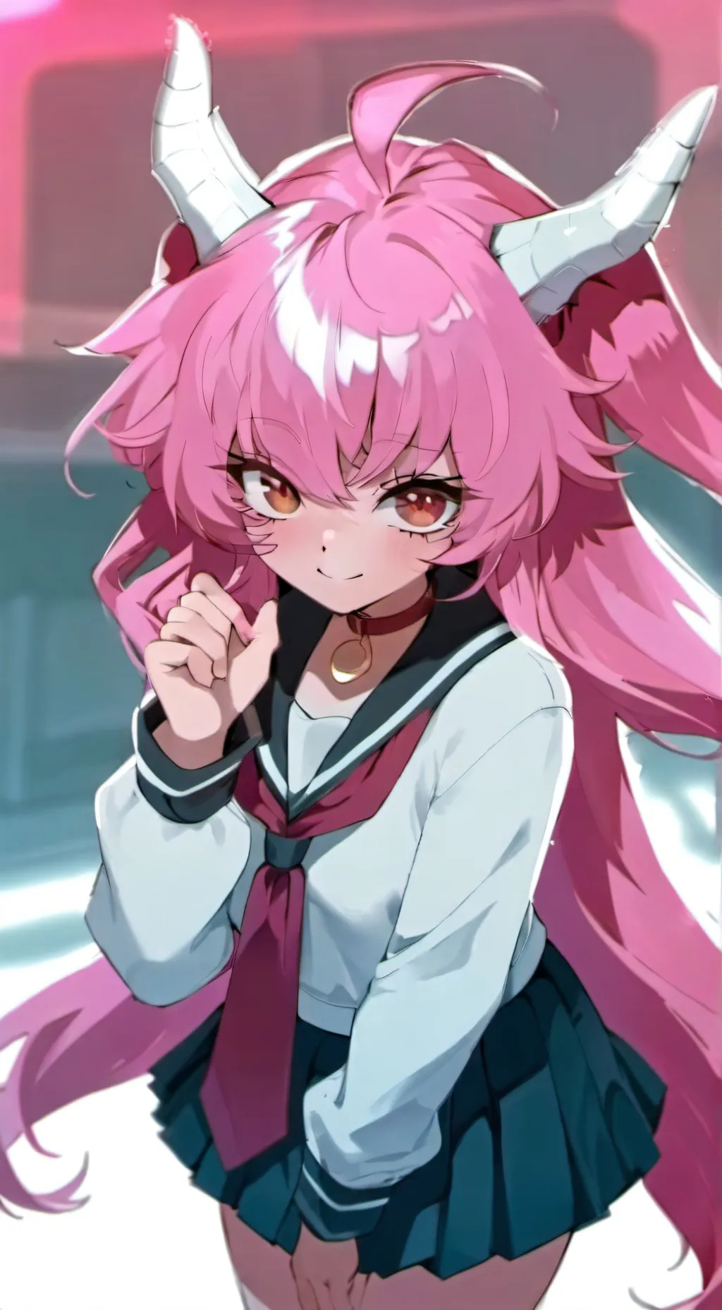 ai character: mean mina background