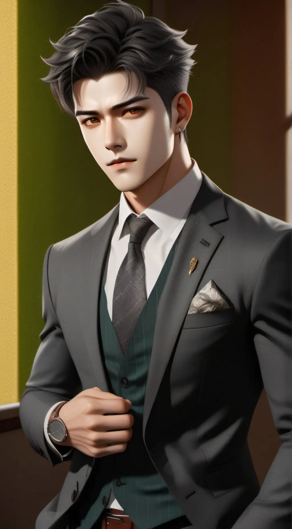 ai character: Gregory Thornfield background