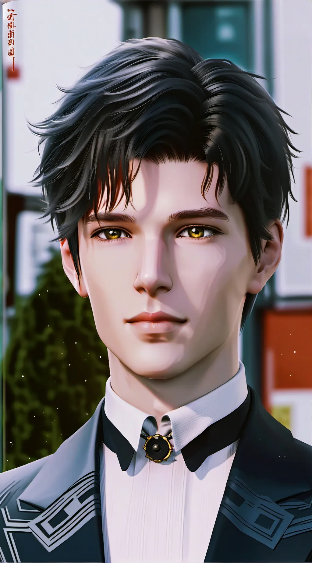 ai character: Max background