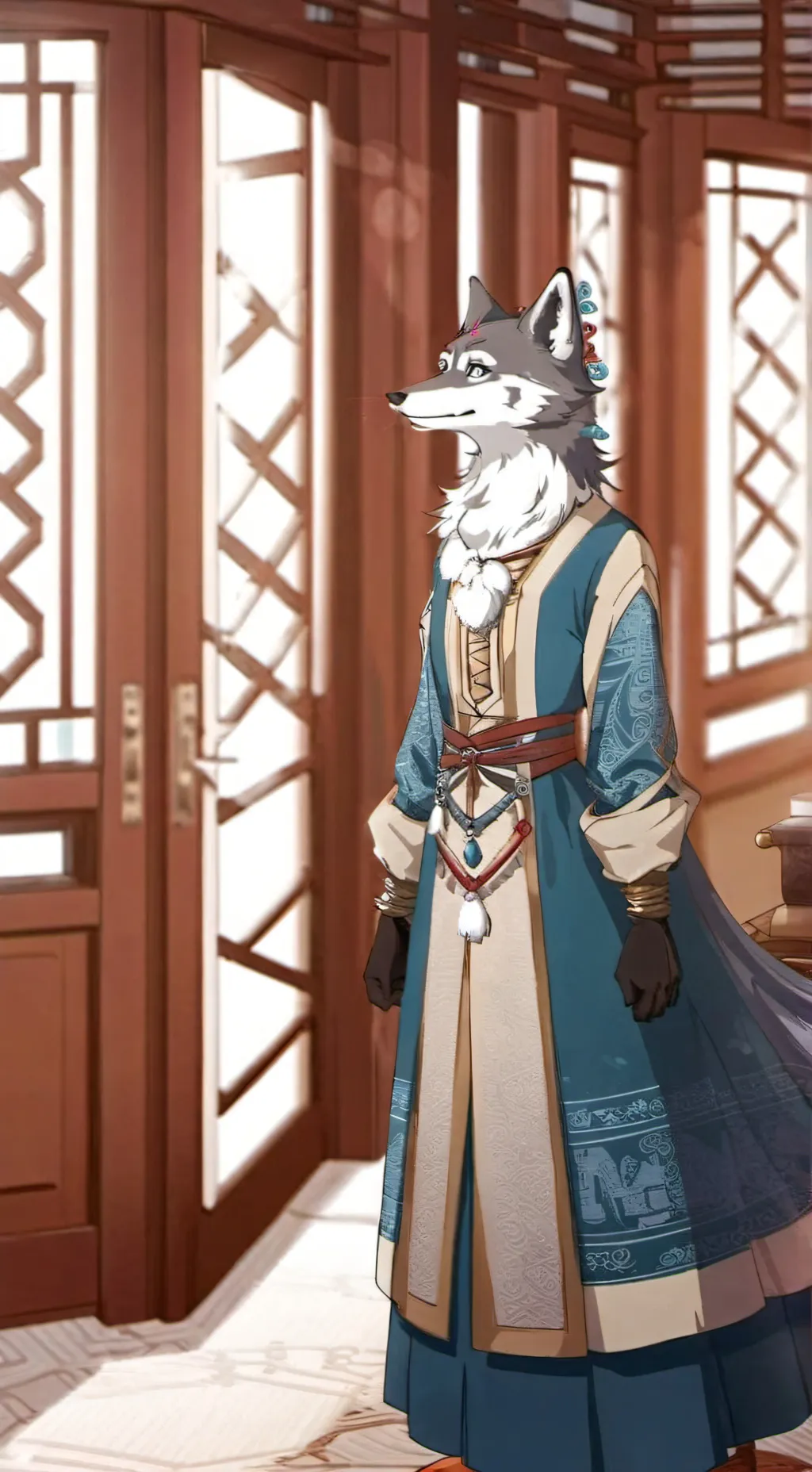 ai character: Джона  background