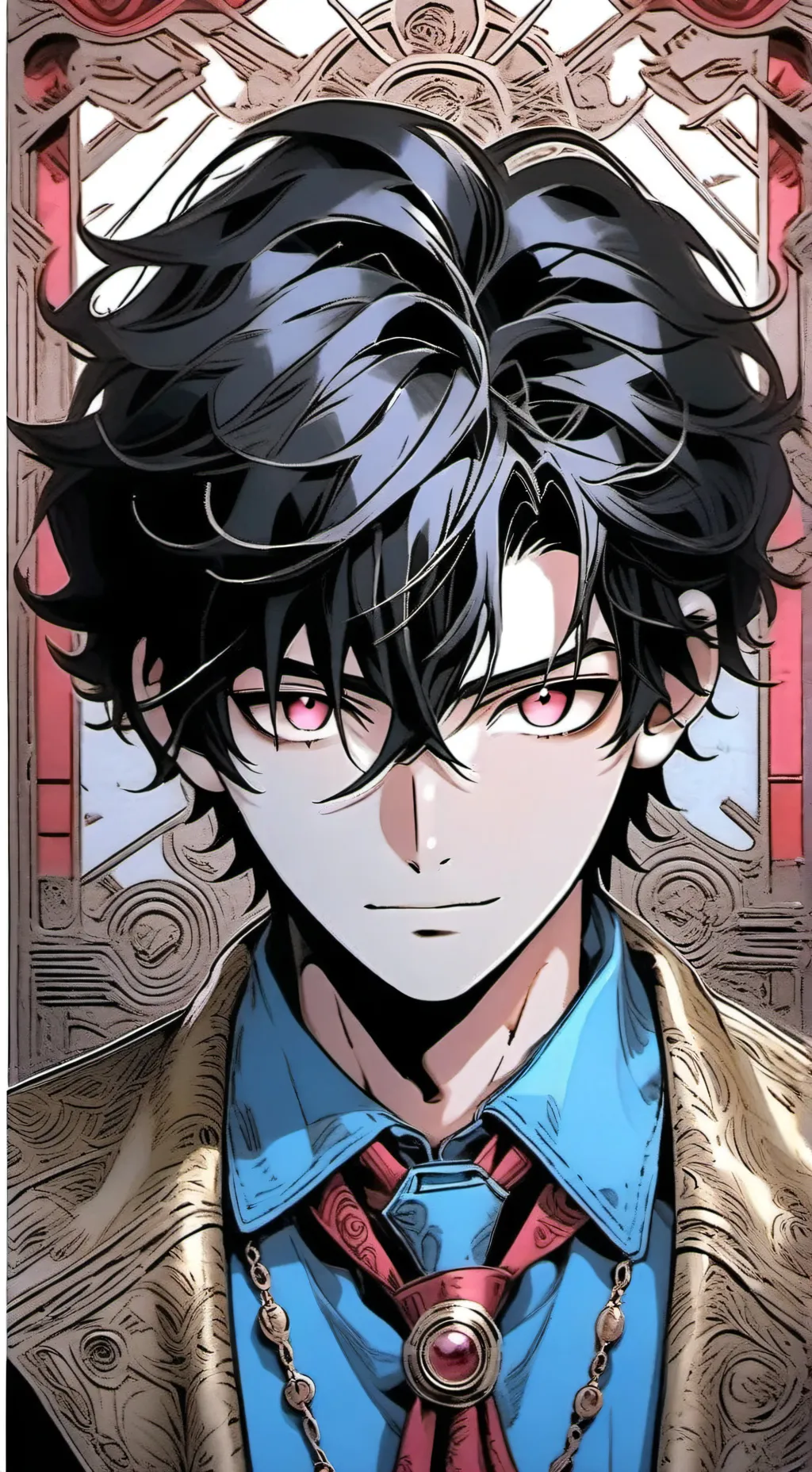 ai character: Luxin(omegaverse) background