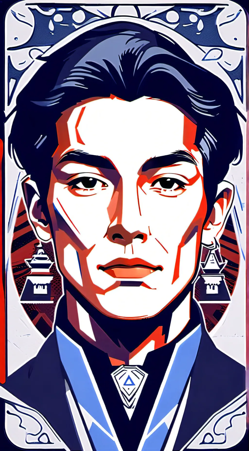 ai character: 🤫🧏 background