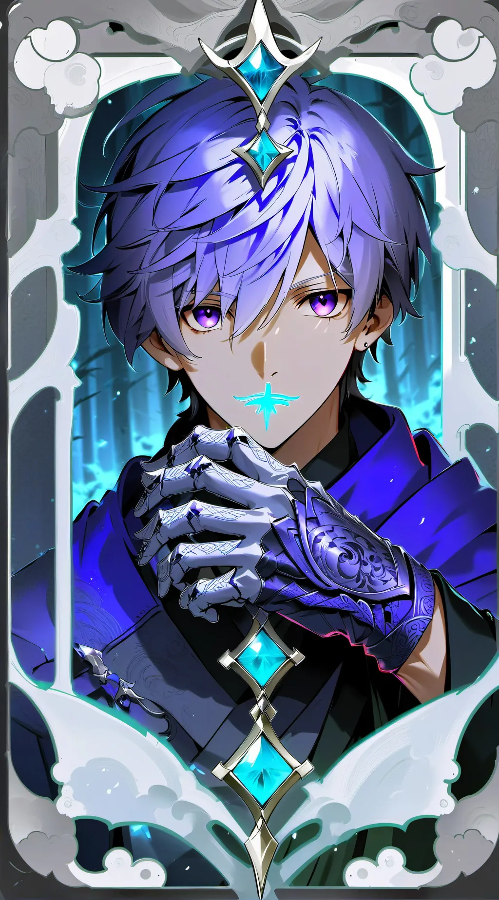 ai character: Chris  background