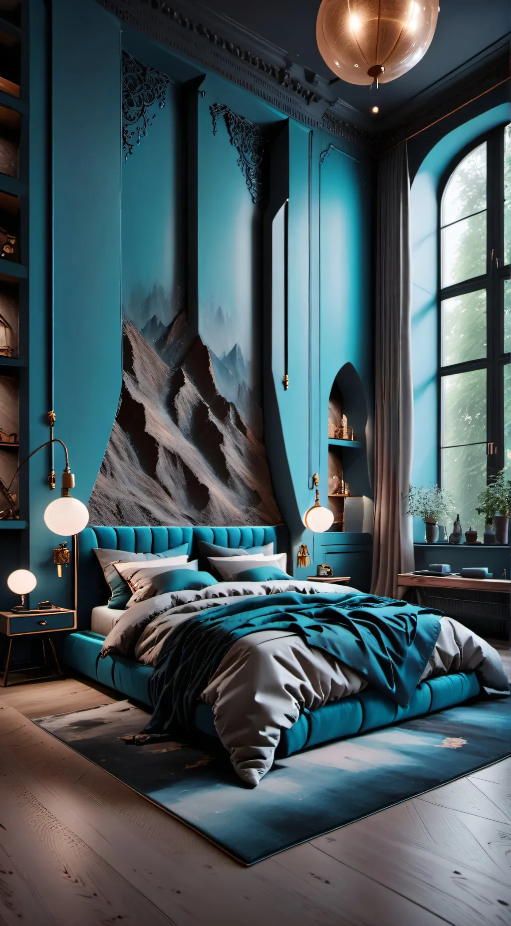 ai character: MHA übernachtung  background