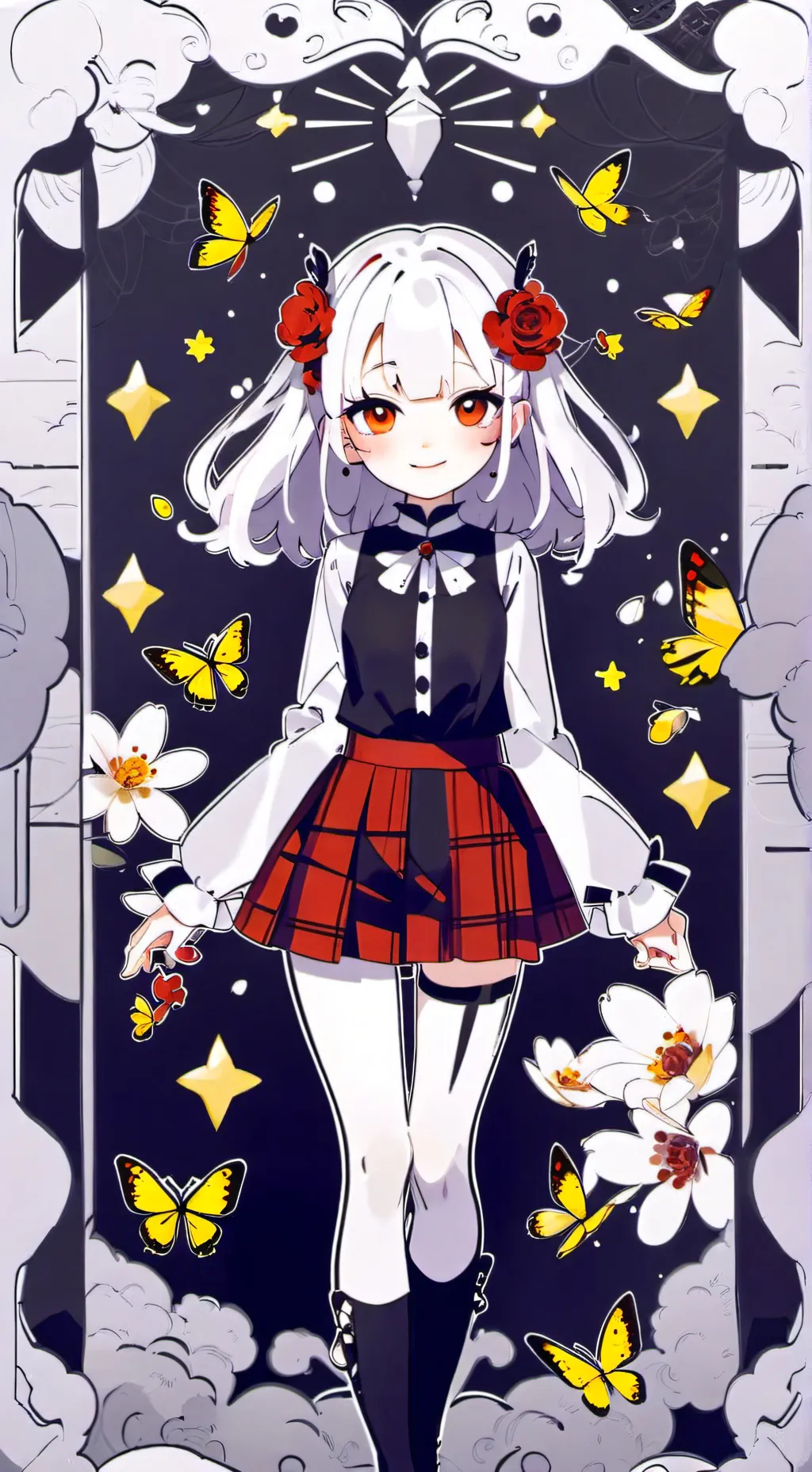 ai character: valentina background